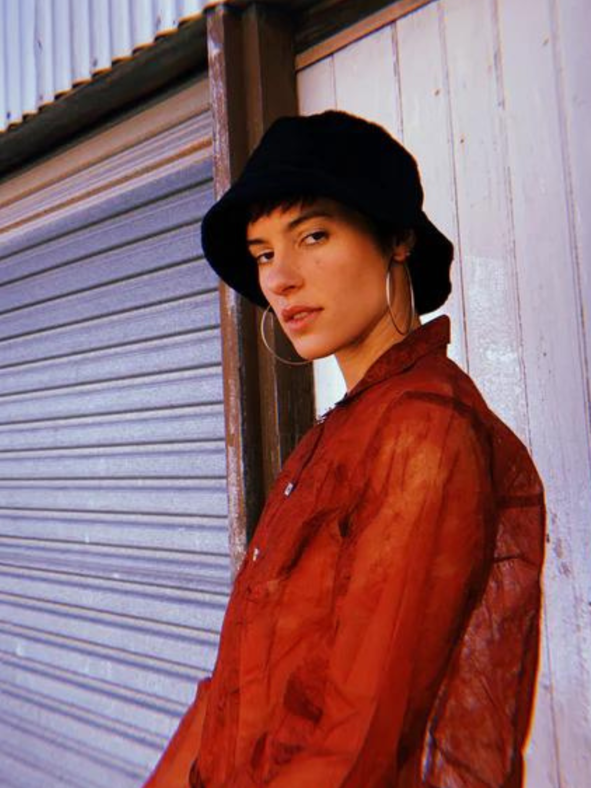 Luen Free Artists in Art Garments Prada bucket hat