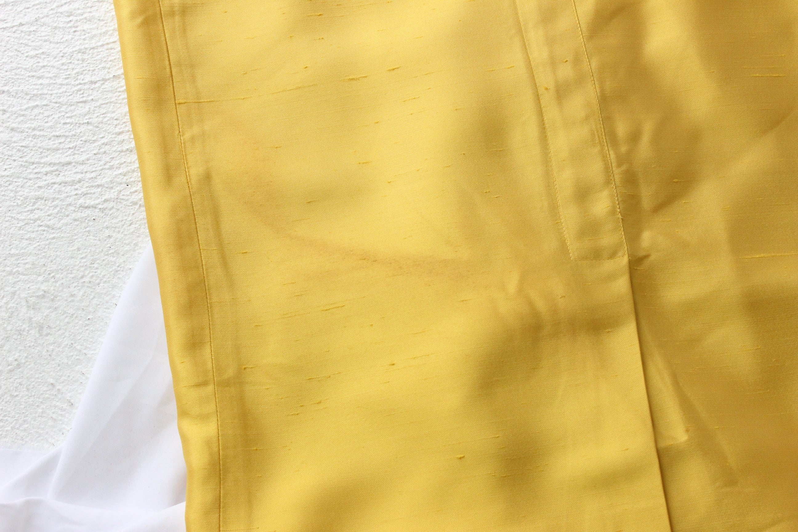 1980s Italian Raw Silk Column Skirt