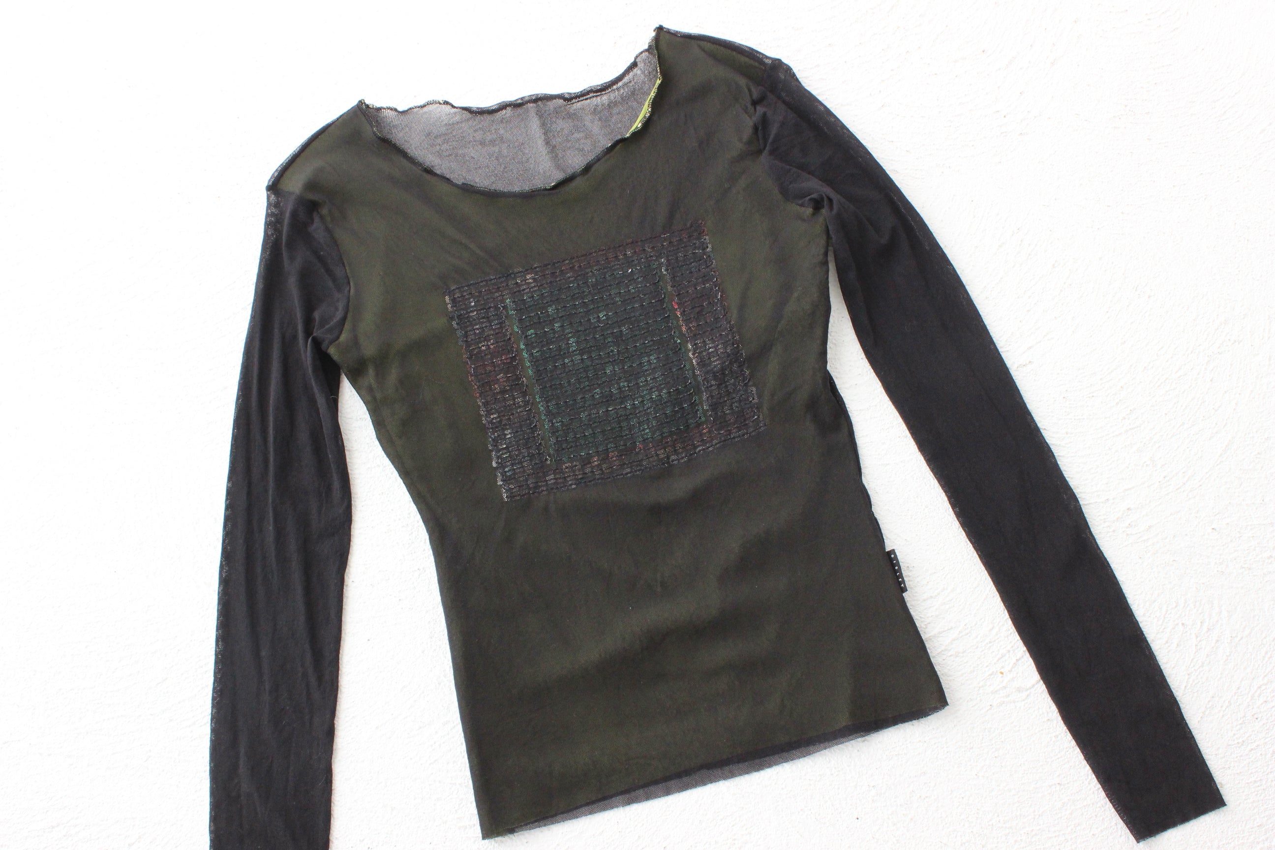 Y2K Mesh Top by Cult Italian Label Sisley