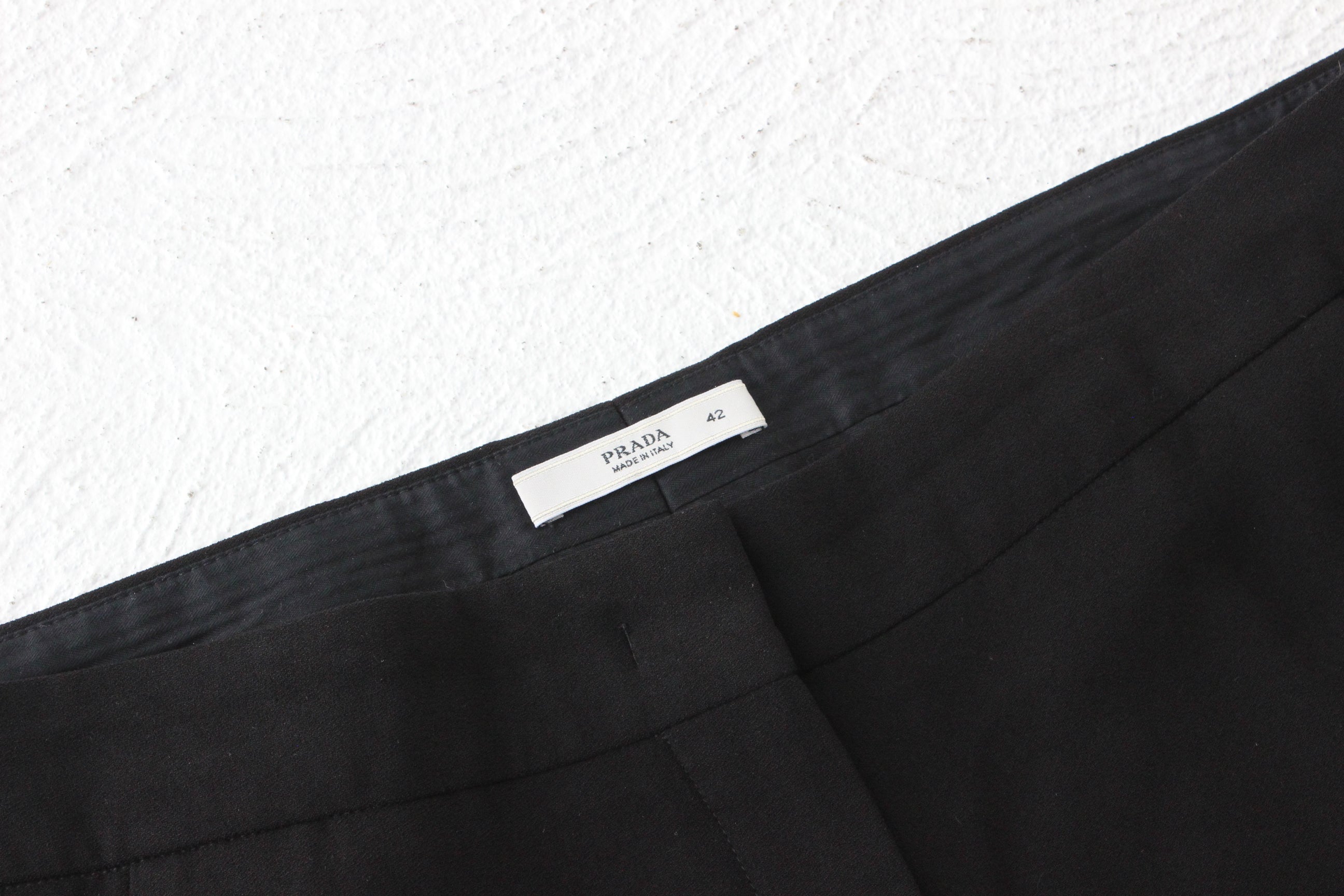Perfect PRADA Crepe Trousers