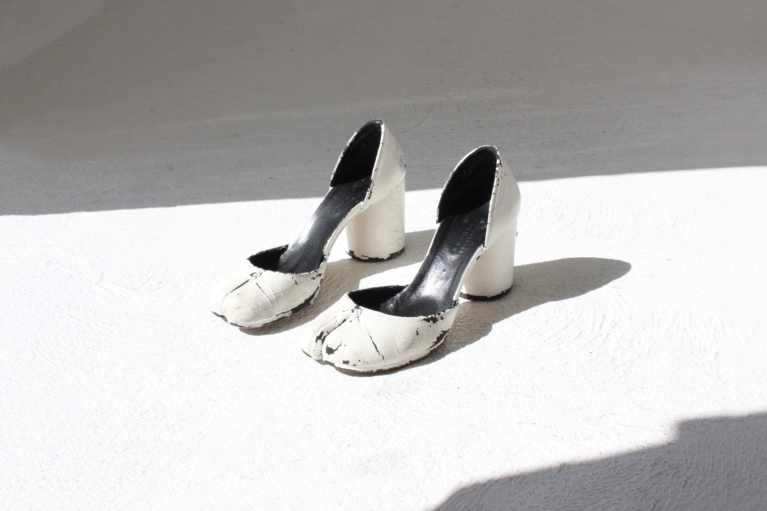 2004 Archival Maison Margiela Handpainted Tabis - Euro 40.5