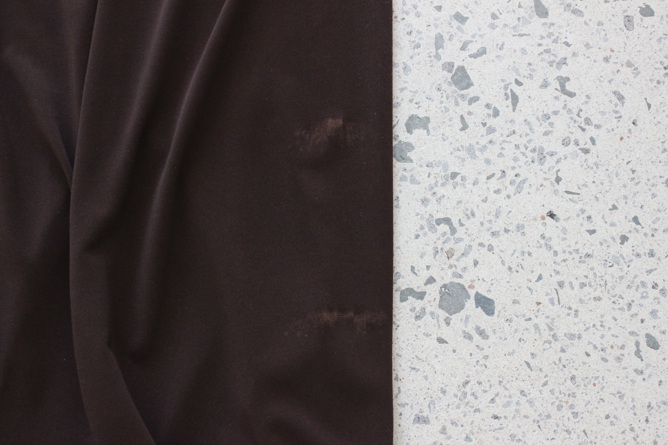 Y2K Slinky Chocolate Jersey Plunge Halter Gown