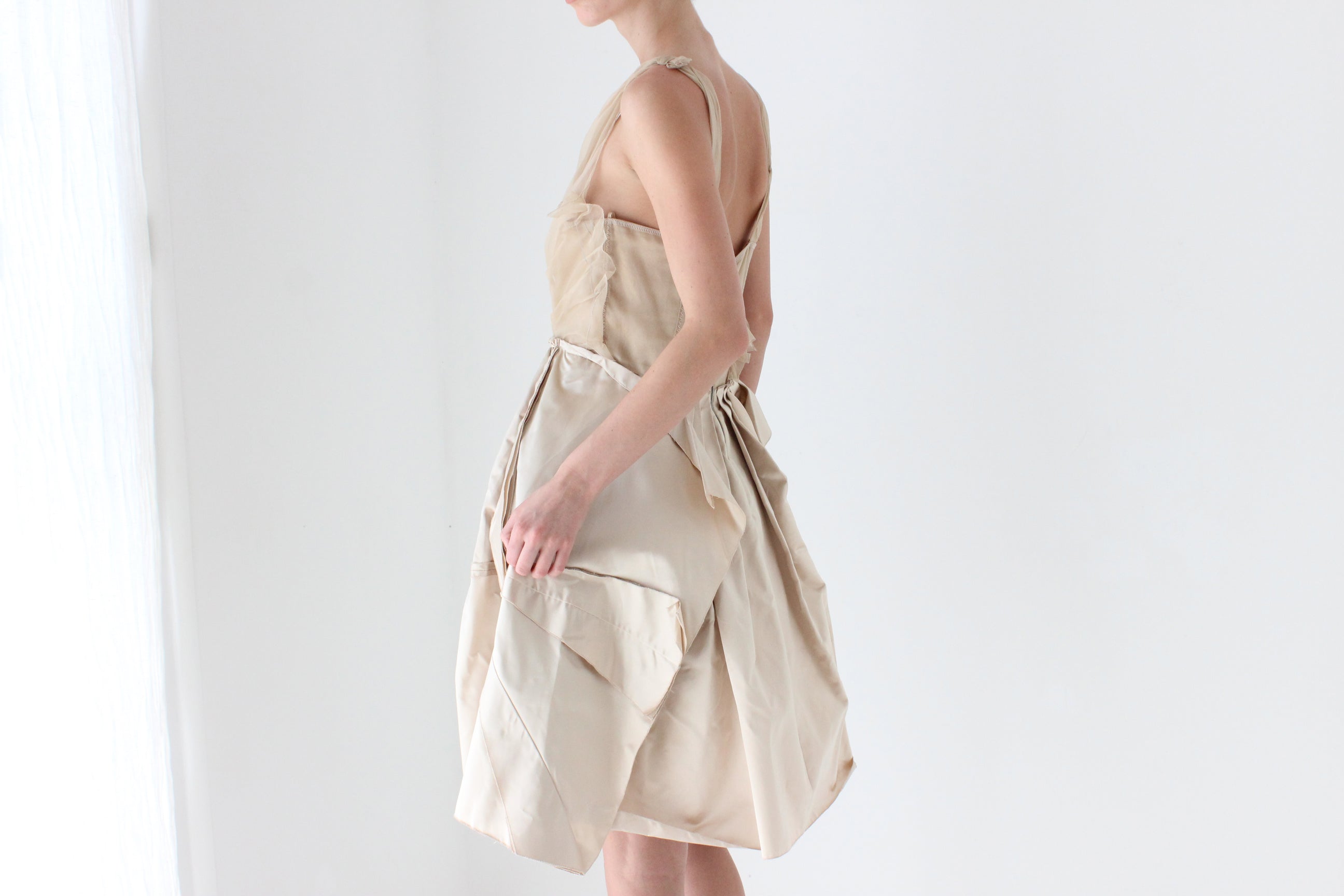 Otherworldly PRADA SS 2004 Archival Abstract Bubble Dress