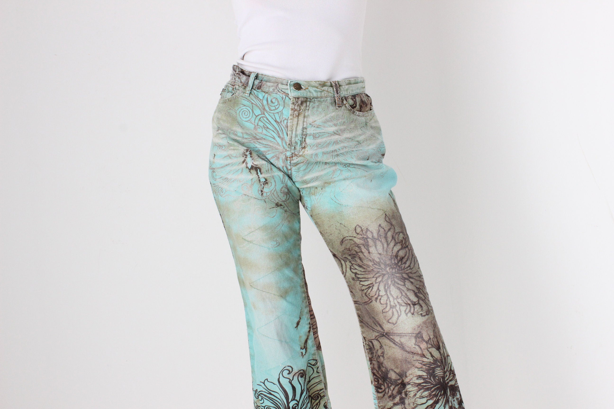 Y2K Just Cavalli Enchanted Fairy Jeans