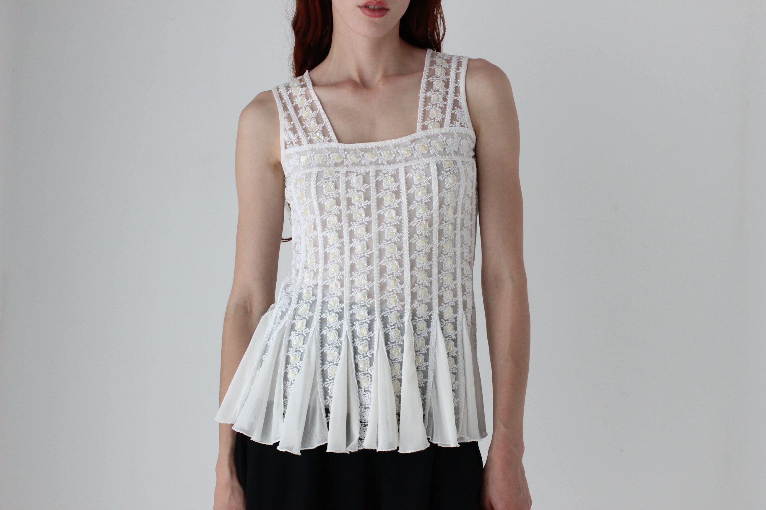 Y2K Mesh Fairy / Renaissance / Medieval Corset Top