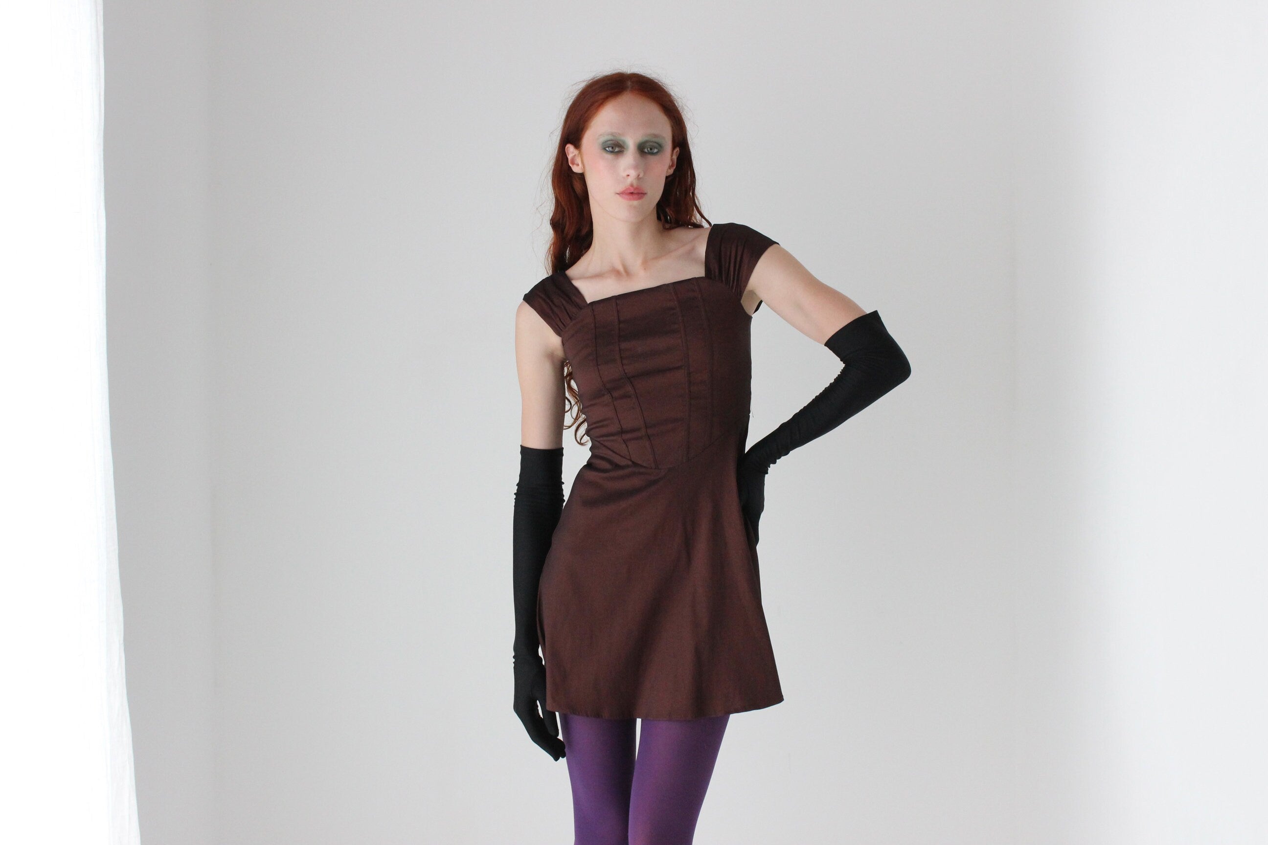 2000s Renaissance Corset Mini Dress