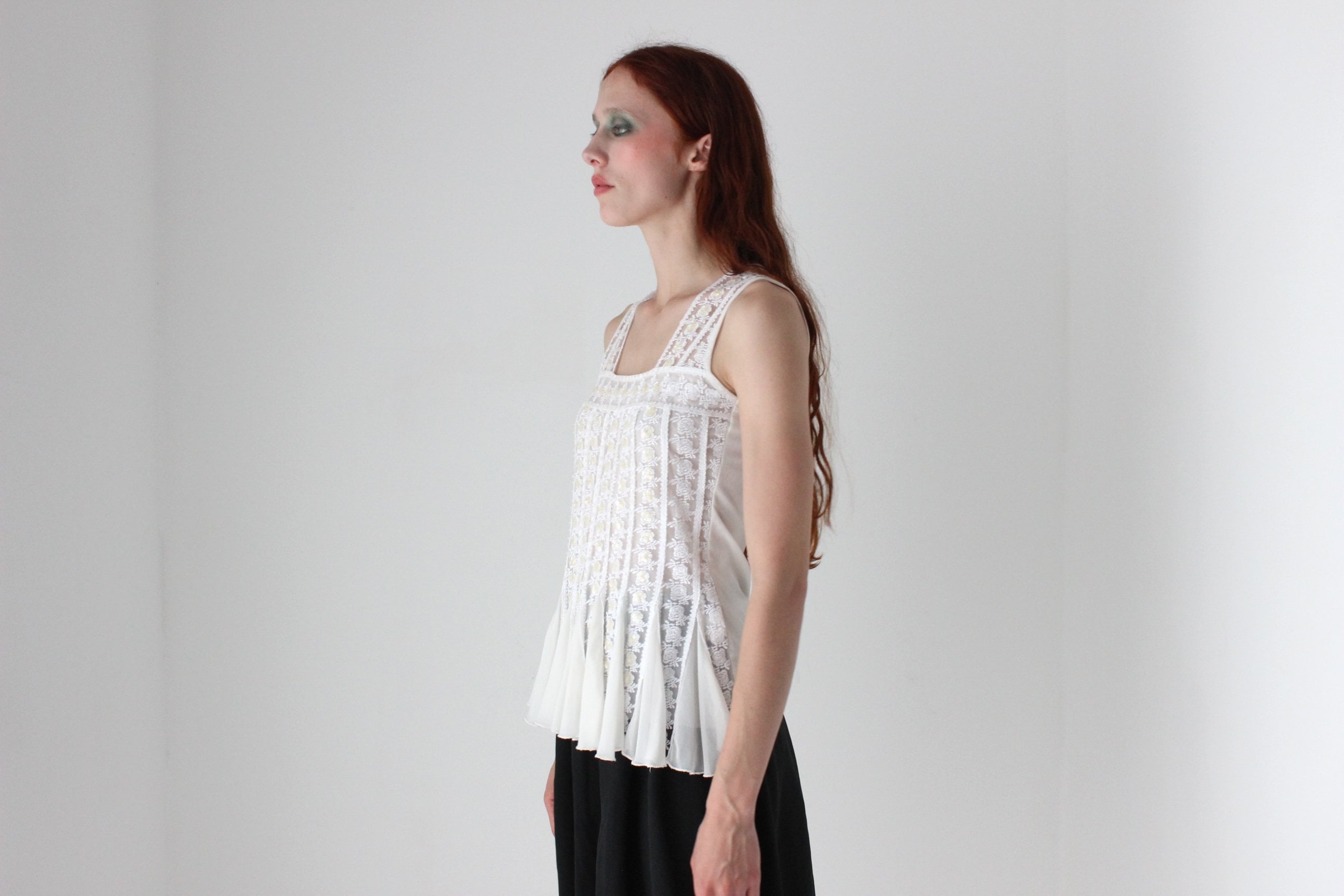Y2K Mesh Fairy / Renaissance / Medieval Corset Top