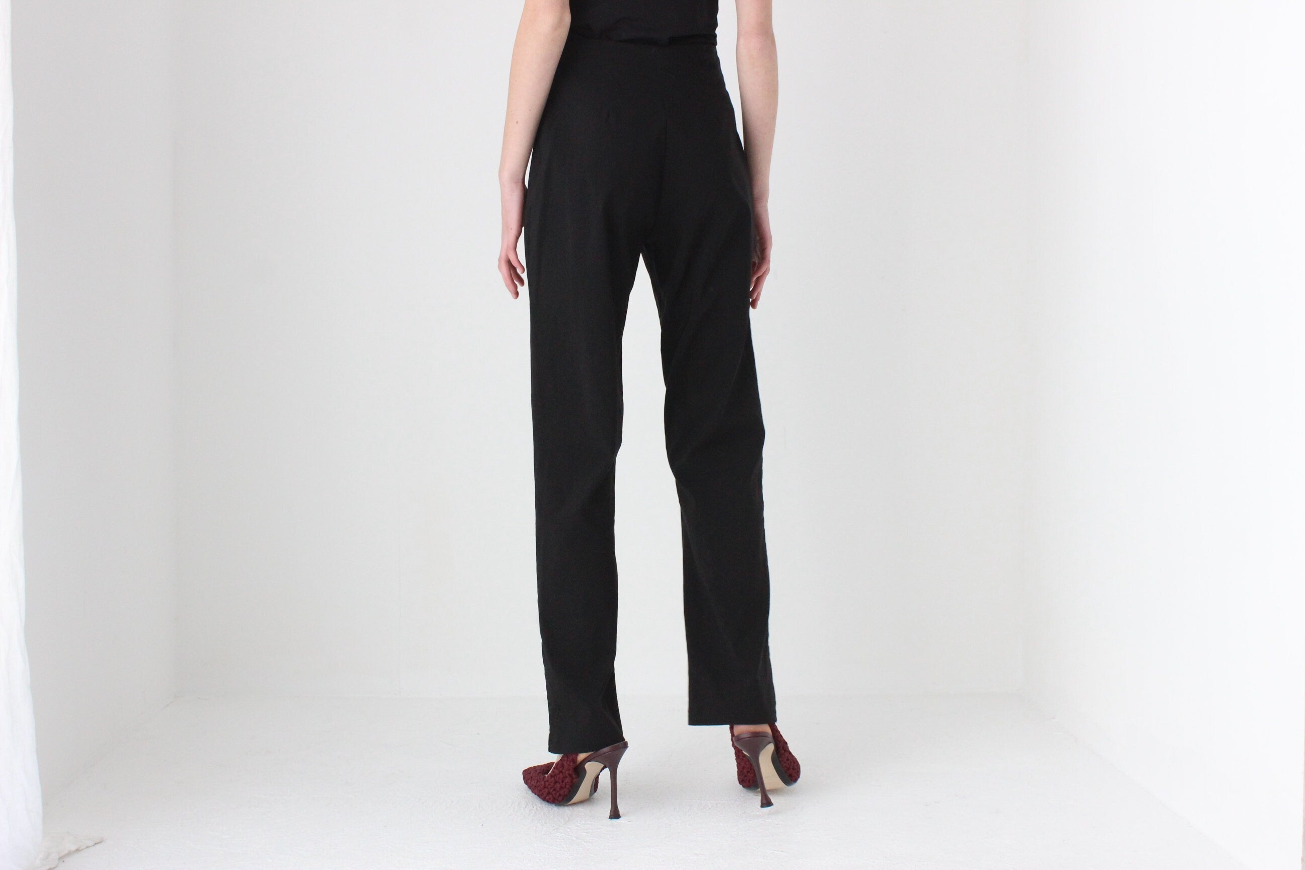Sexy Y2K Lycra Blend Slim Fit Pants