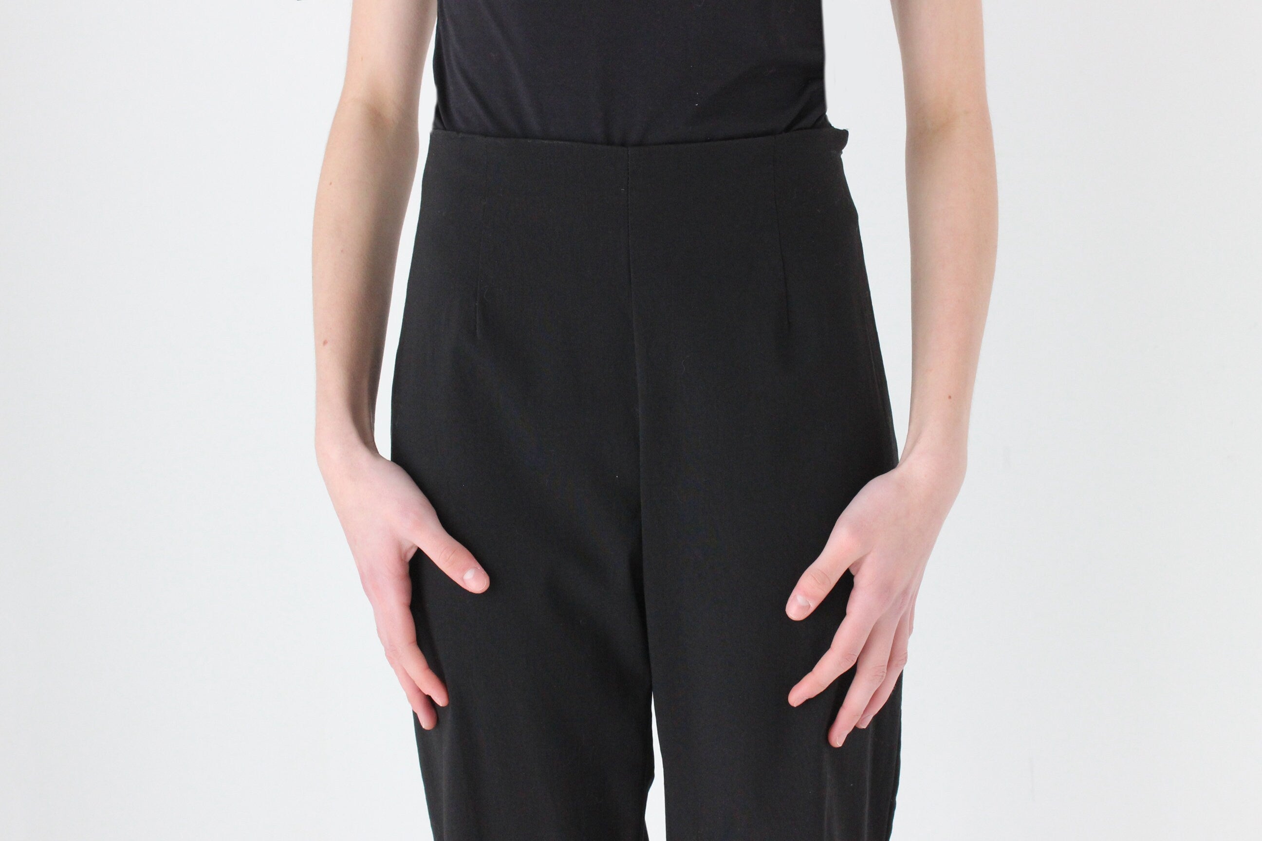 Sexy Y2K Lycra Blend Slim Fit Pants