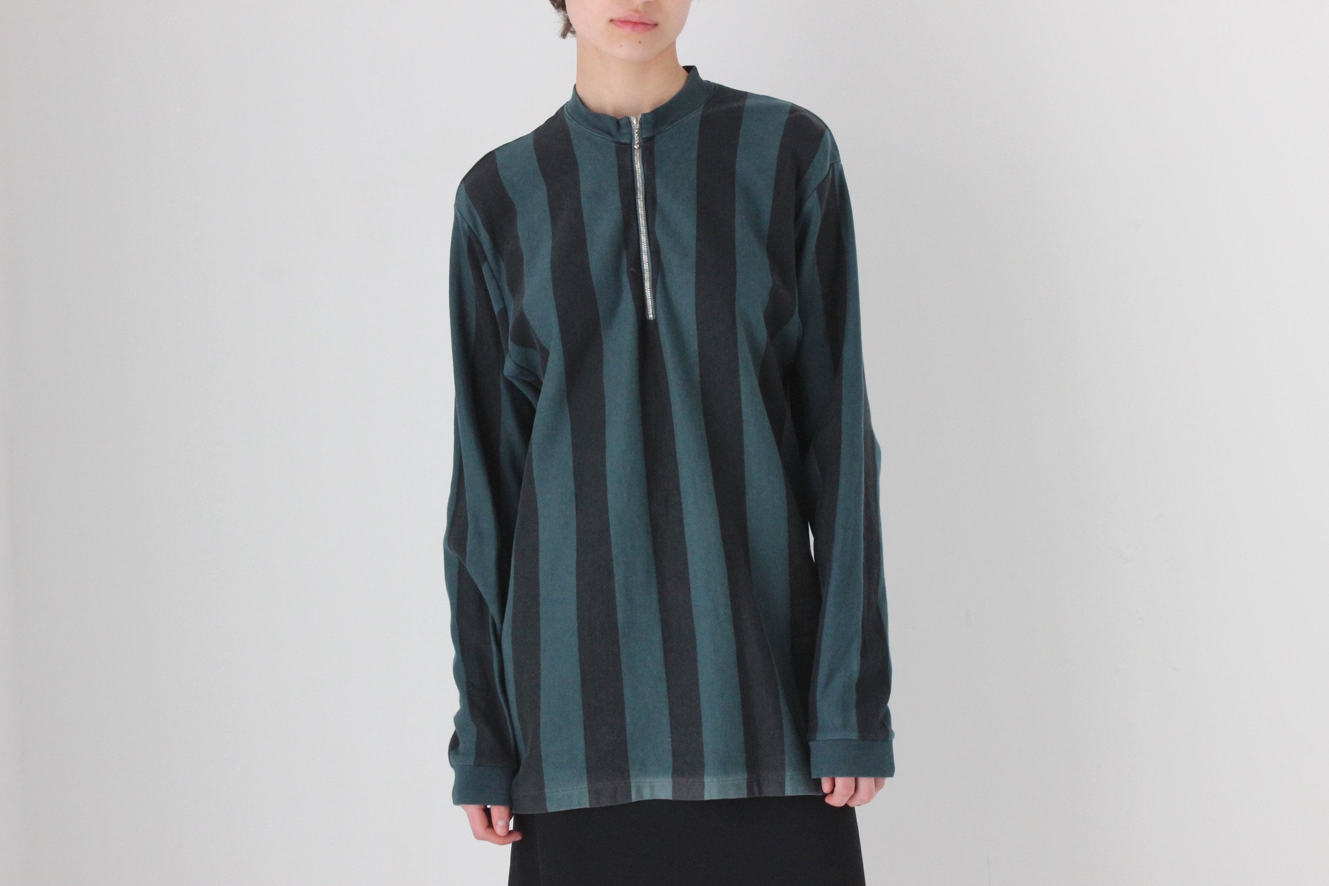 90s Marcs Striped Cotton Long Sleeve Jersey Sweatshirt