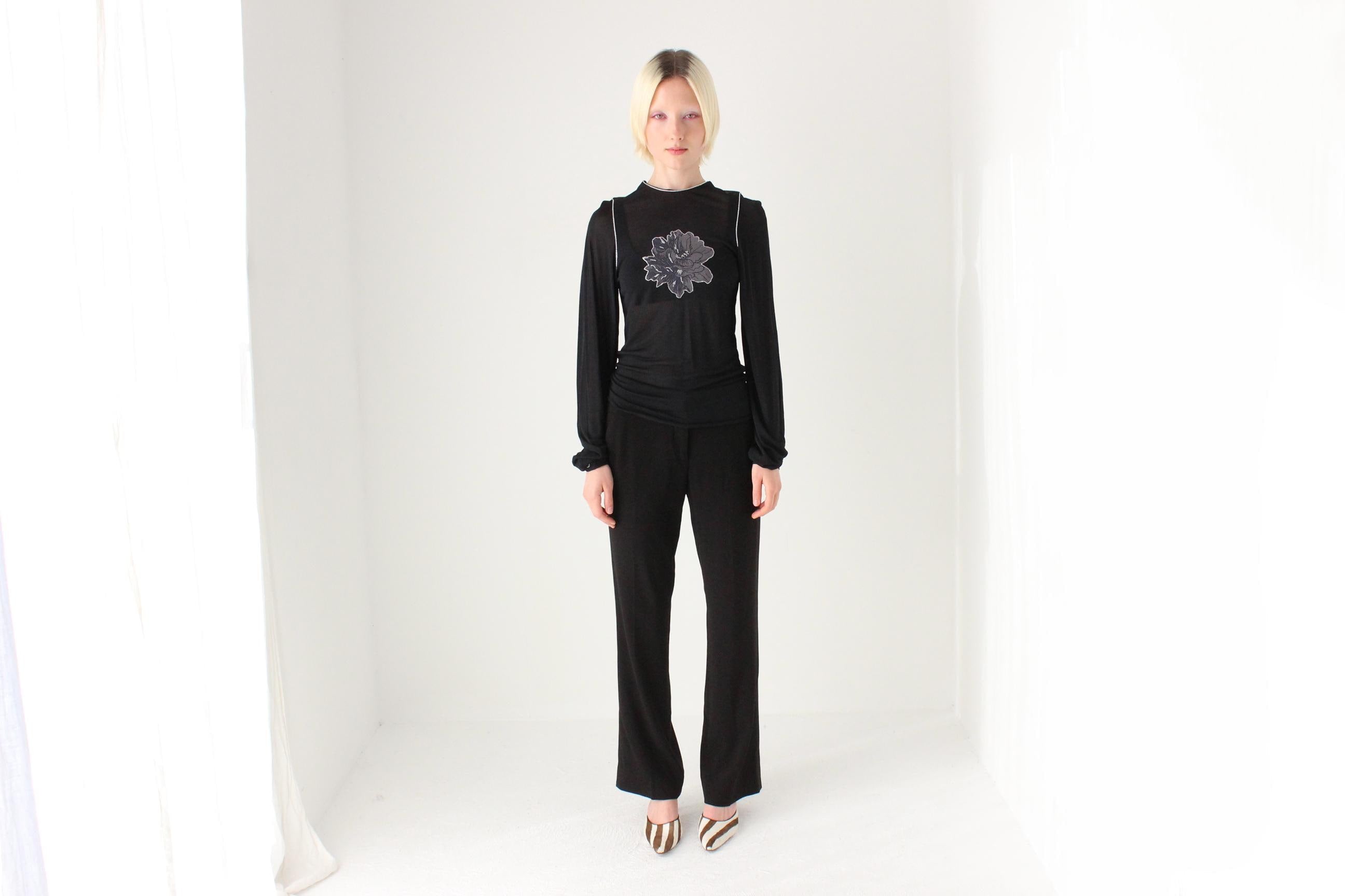 Perfect PRADA Crepe Trousers