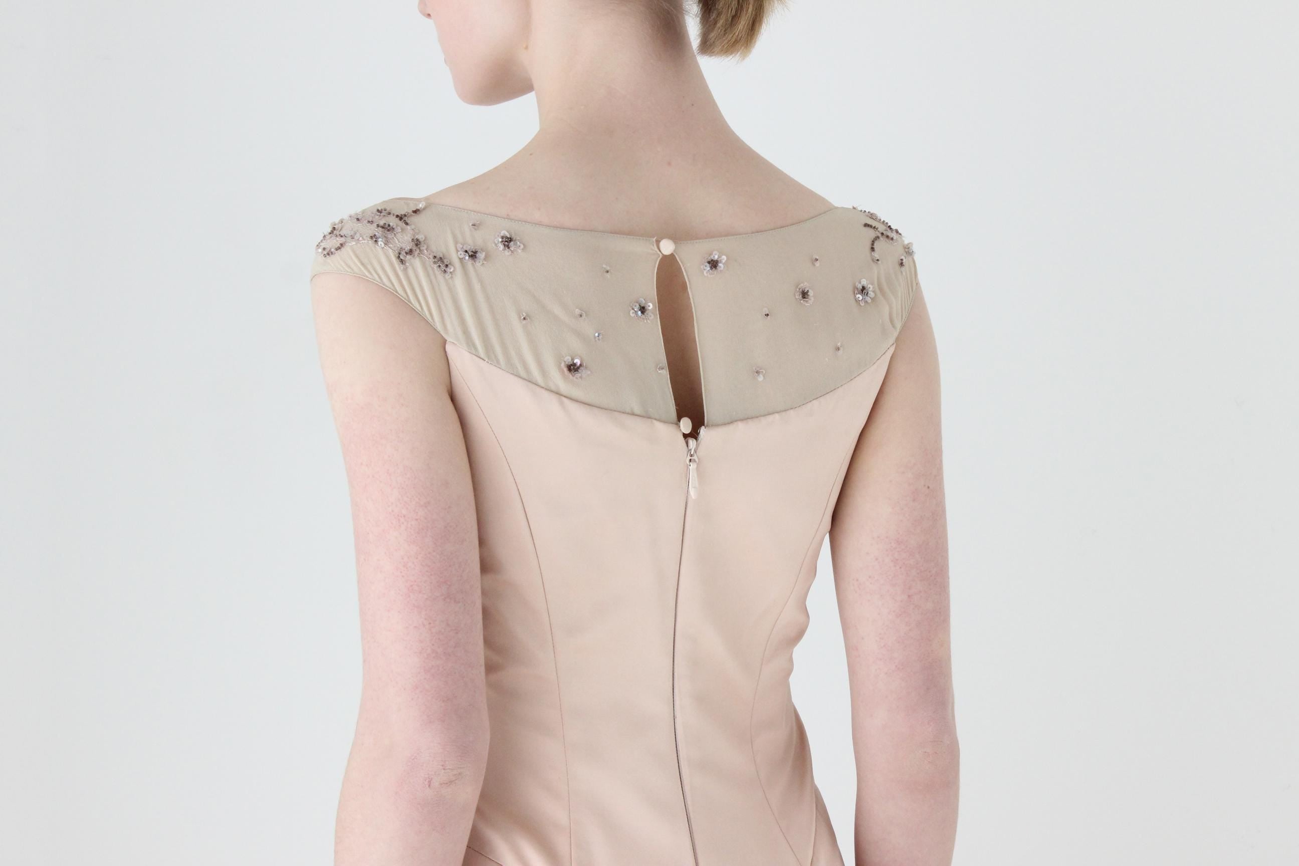 1990s Richard Tyler Couture Silk Renaissance Gown