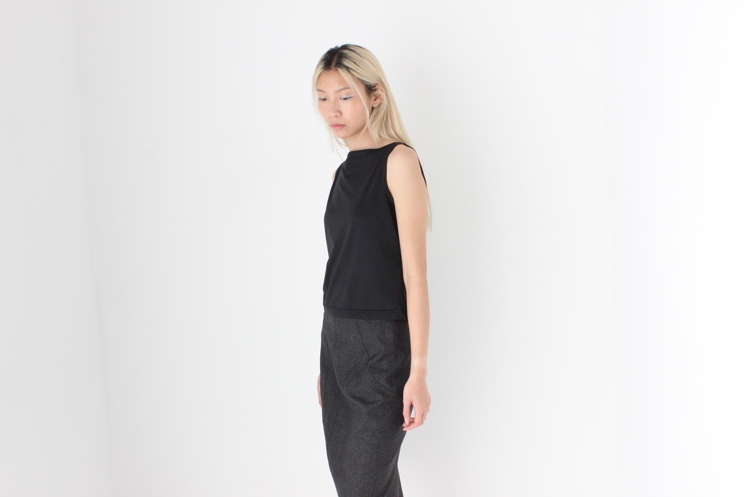 FUTURISM 90s Minimal High Neck Tank
