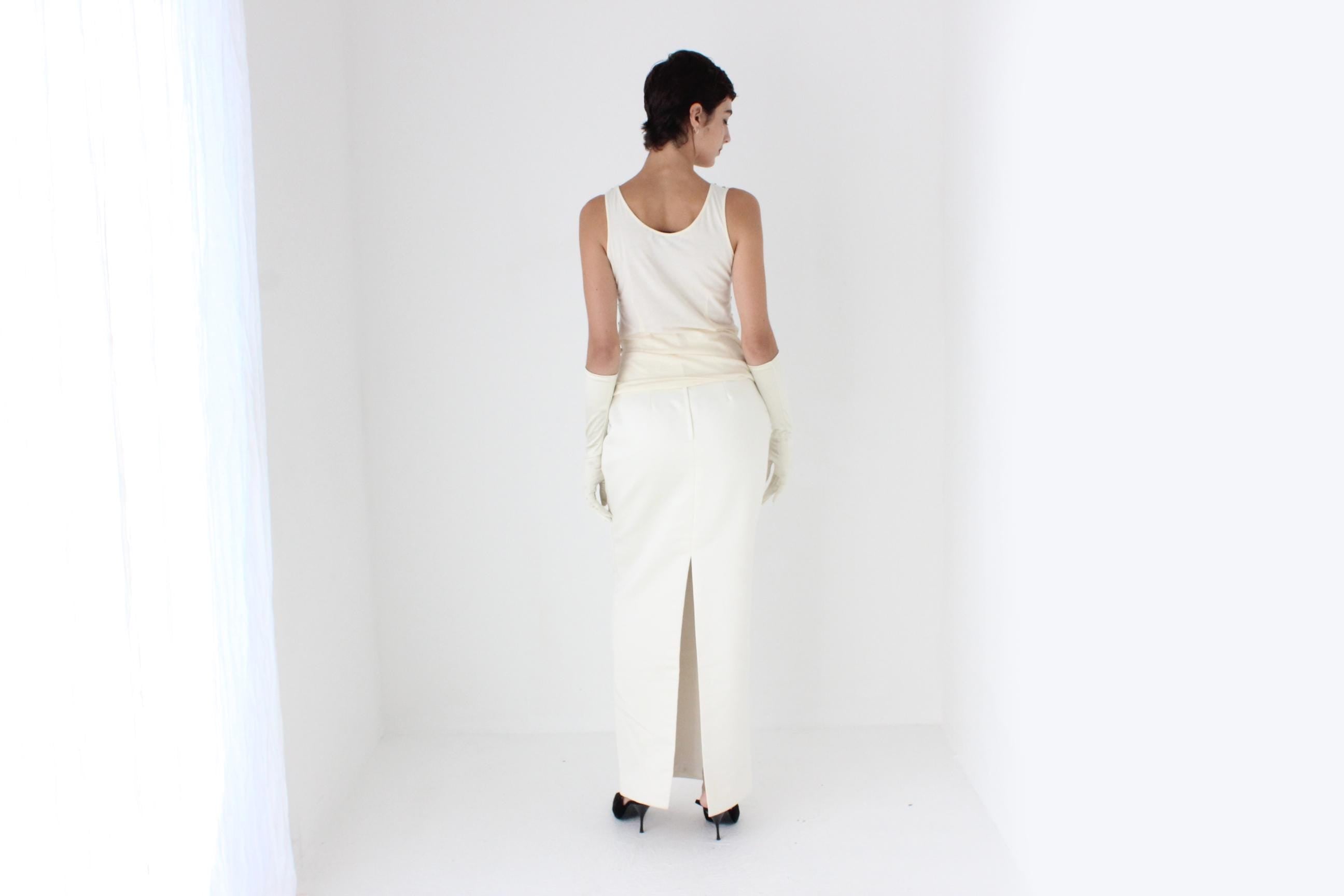 2000s Stella McCartney Pearl & Bead Relaxed Tank