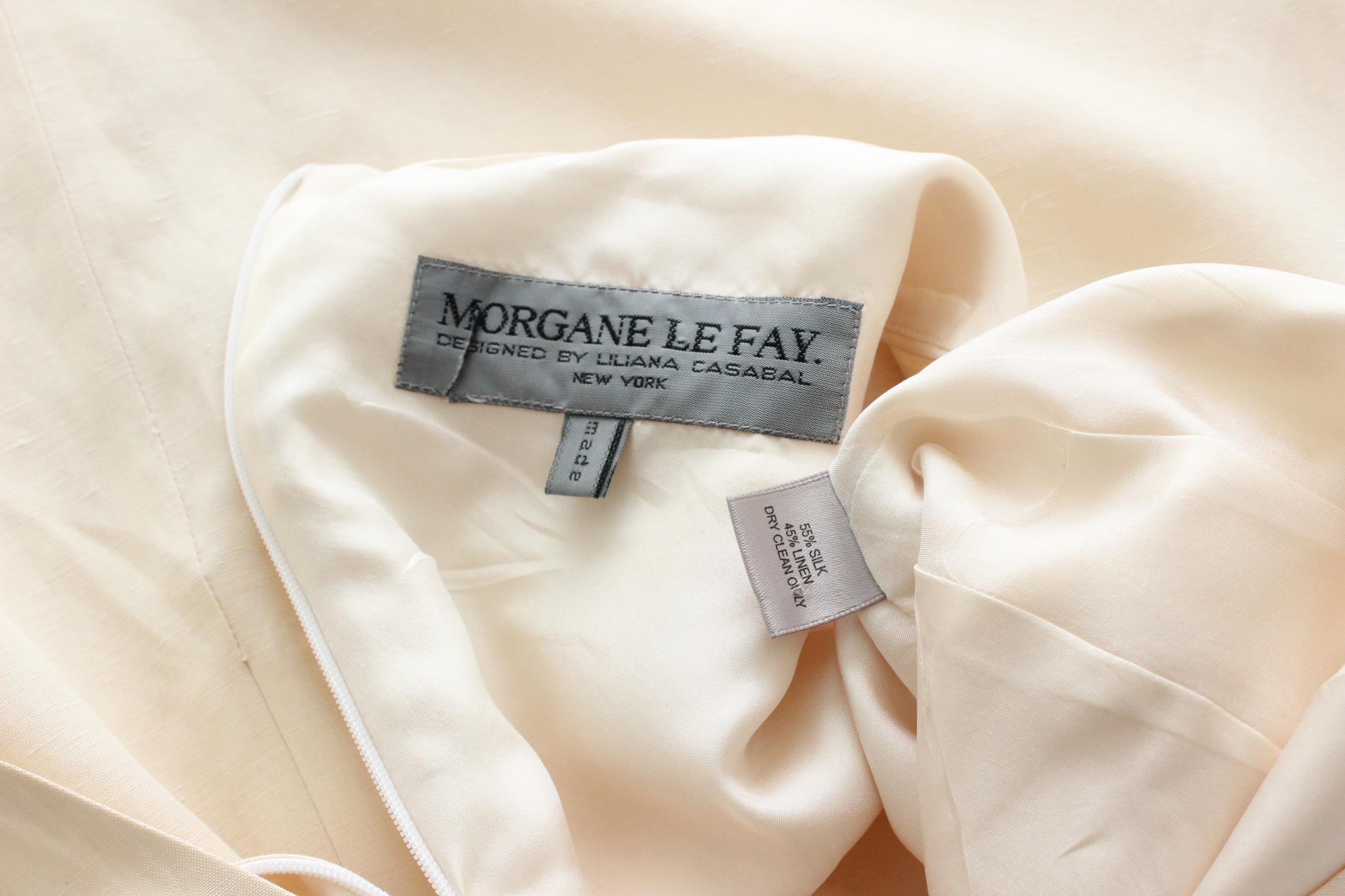 90s Morgane Le Fey Silk / Linen Mini