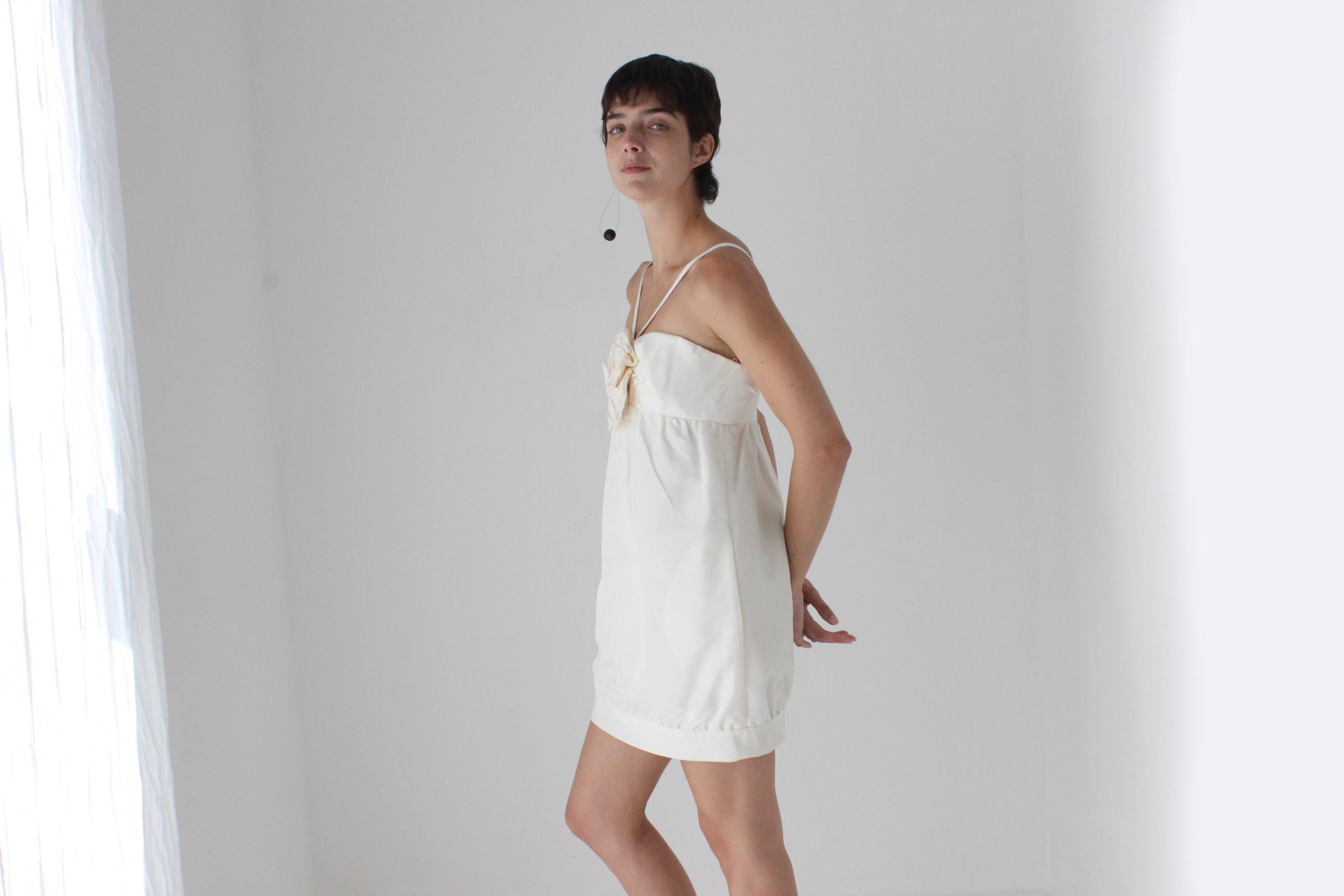 2000s AMSALE Puff Taffeta Bubble Mini
