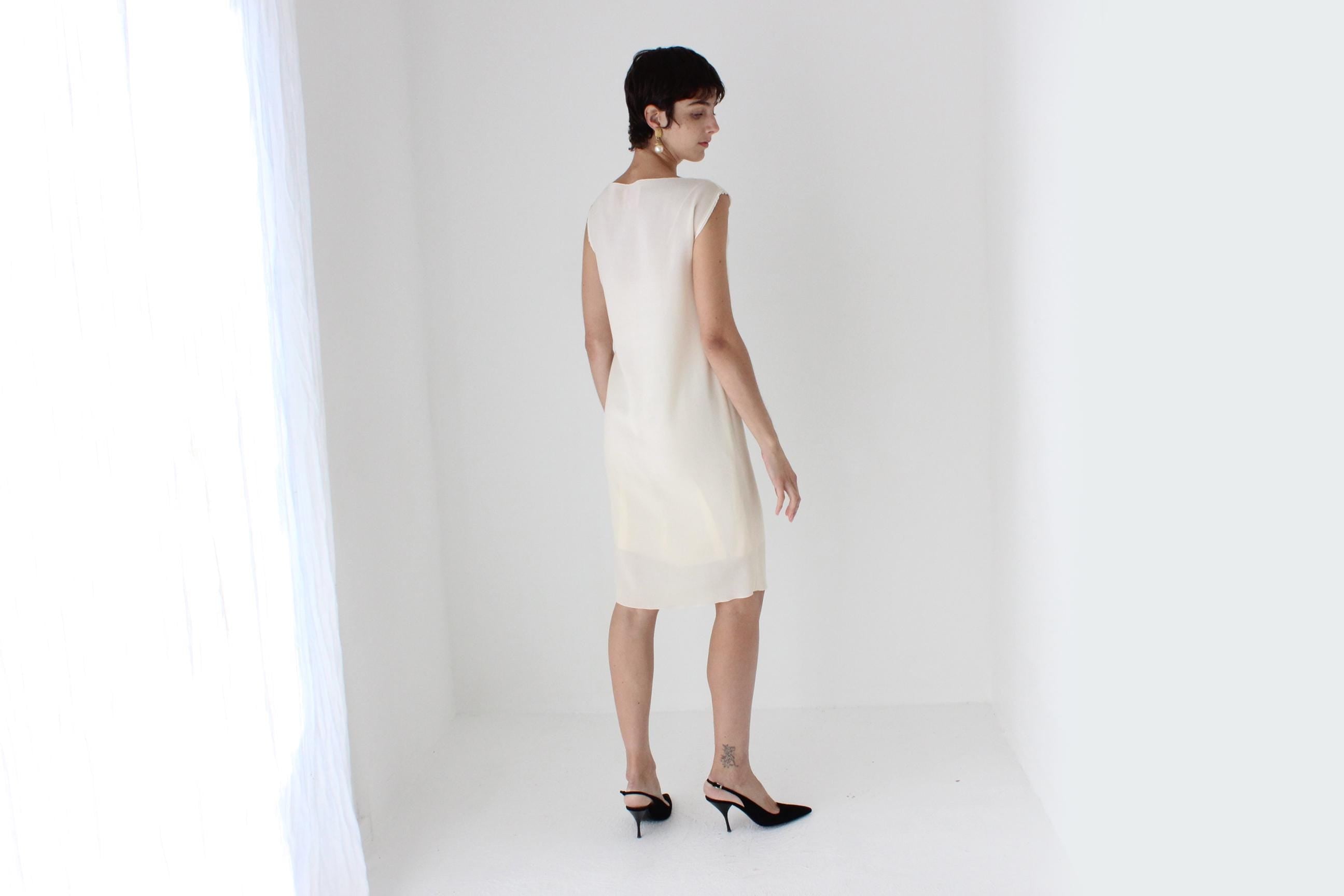 2000s ROKSANDA Wool & Silk Origami Shift