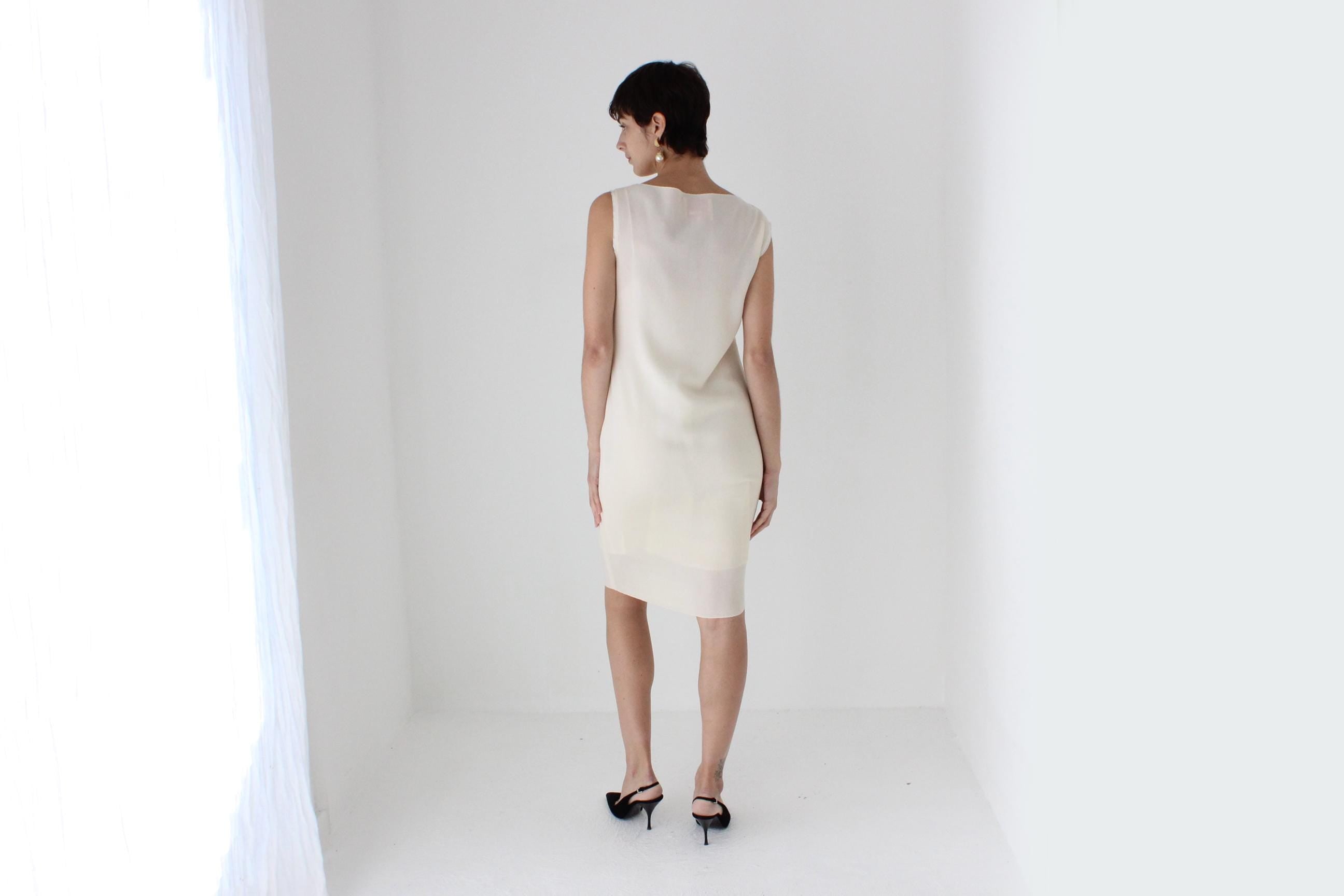 2000s ROKSANDA Wool & Silk Origami Shift