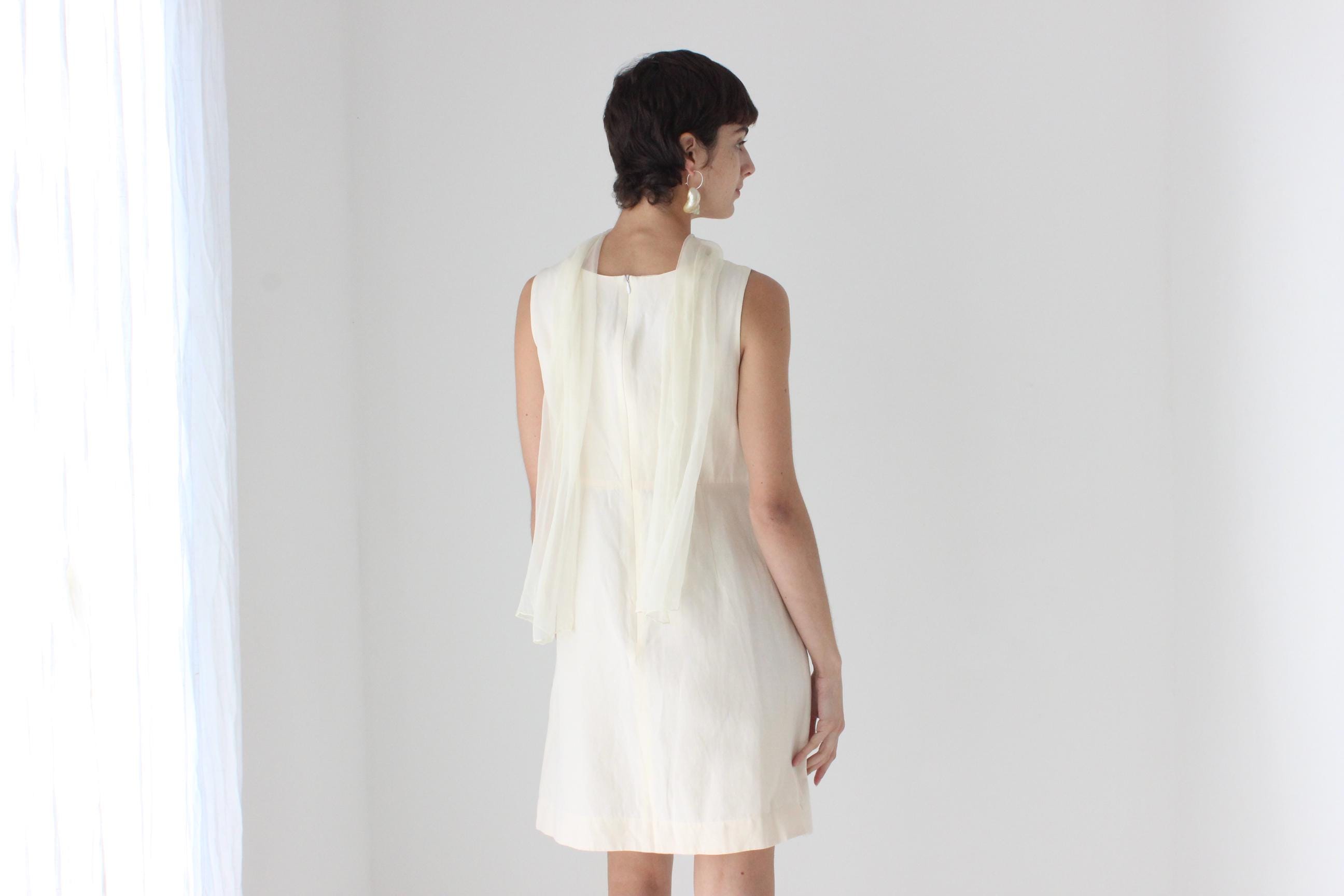 90s Morgane Le Fey Silk / Linen Mini