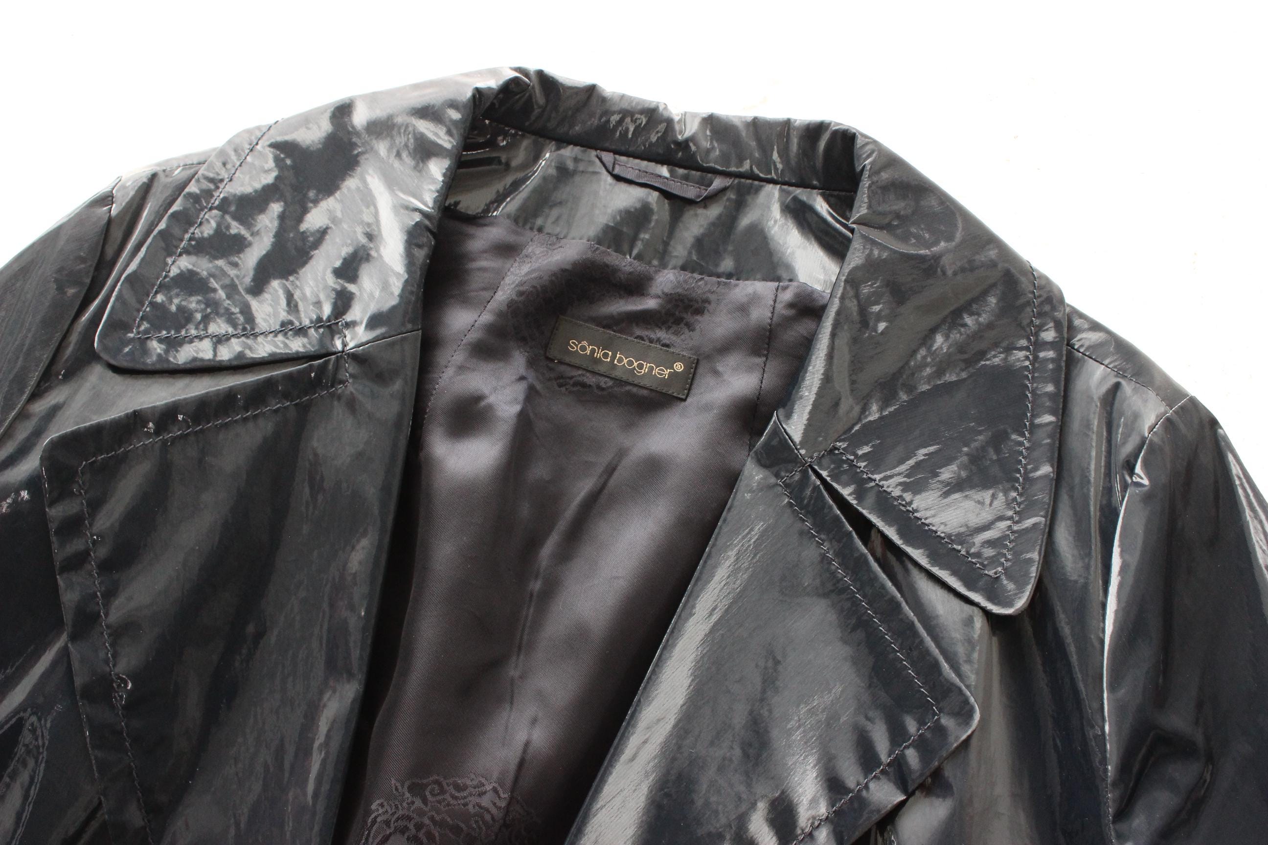 FRENCH COLLECTION 2000s Sonia Bogner Vinyl Coat