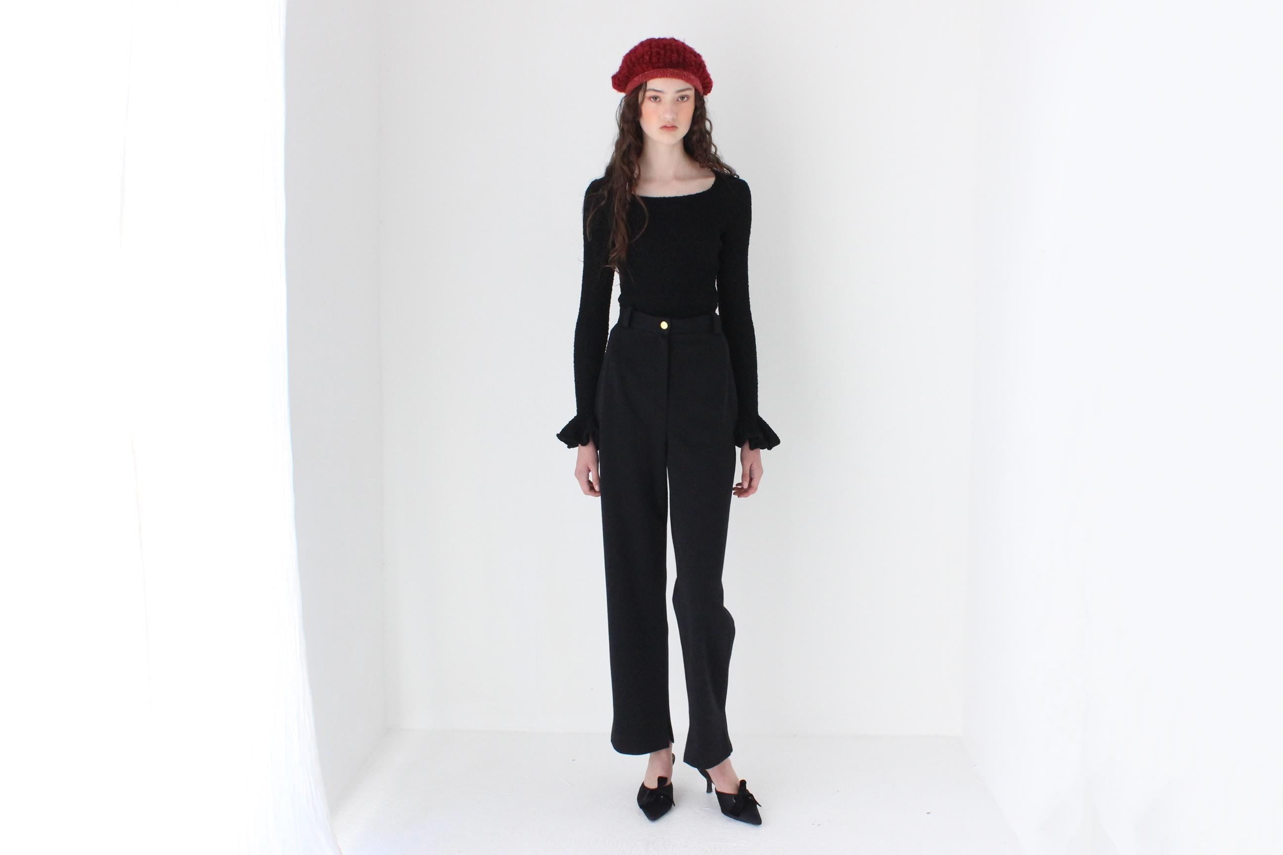 FRENCH COLLECTION 80s Sonia Rykiel Wool Trousers
