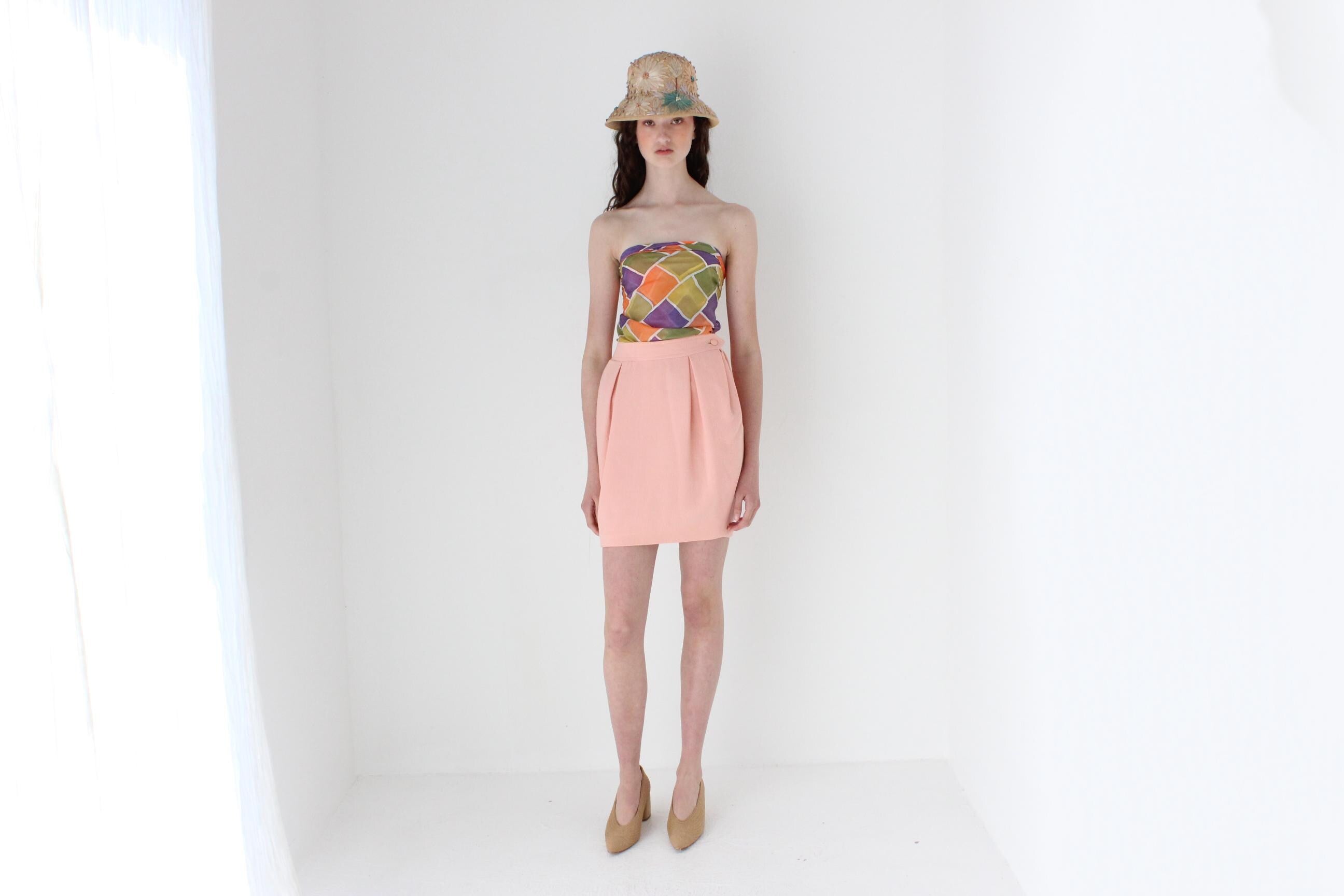 FRENCH COLLECTION 80s Christian Lacroix Mini Skirt