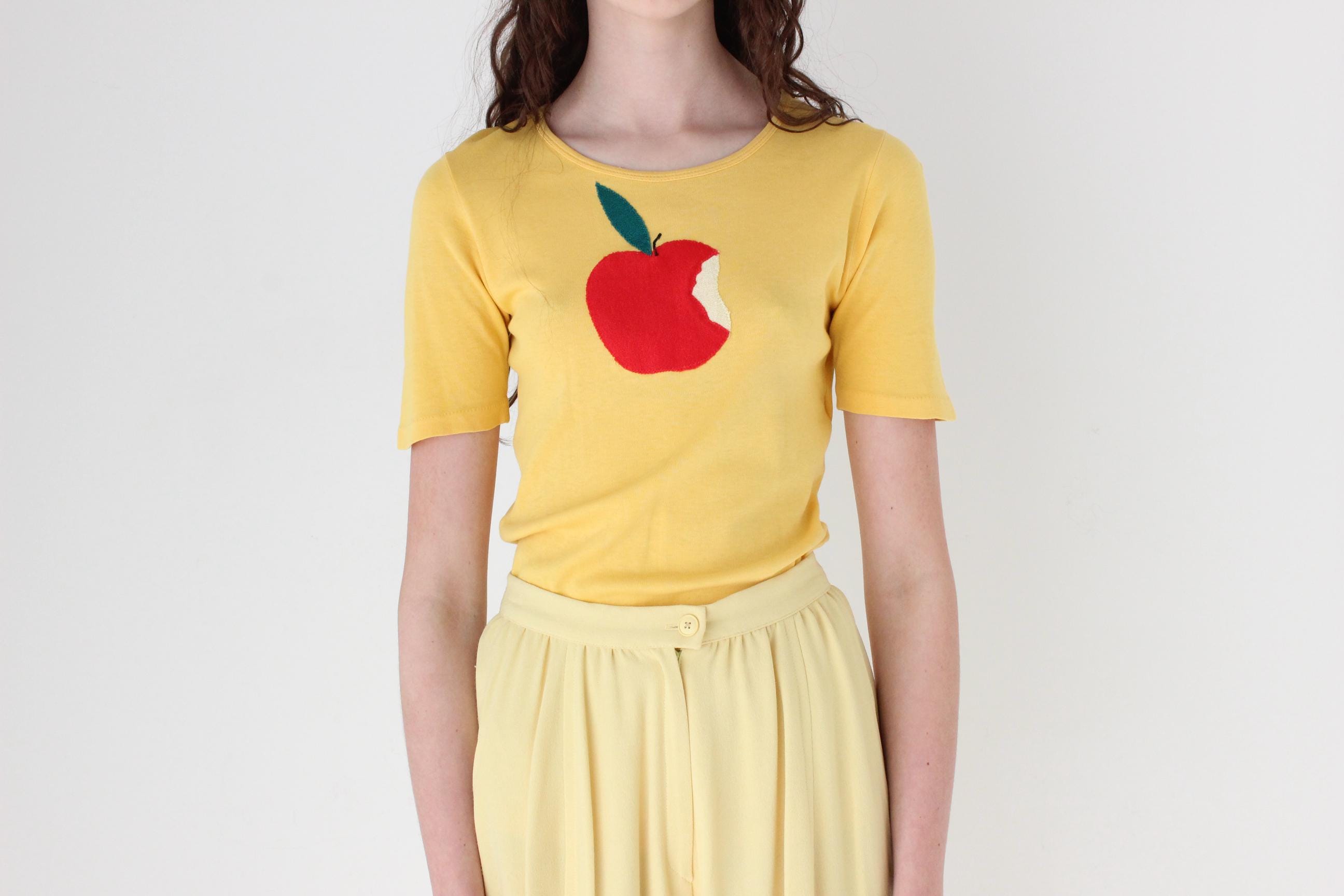 FRENCH COLLECTION 70s Hand Sewn 'Pomme' Tee