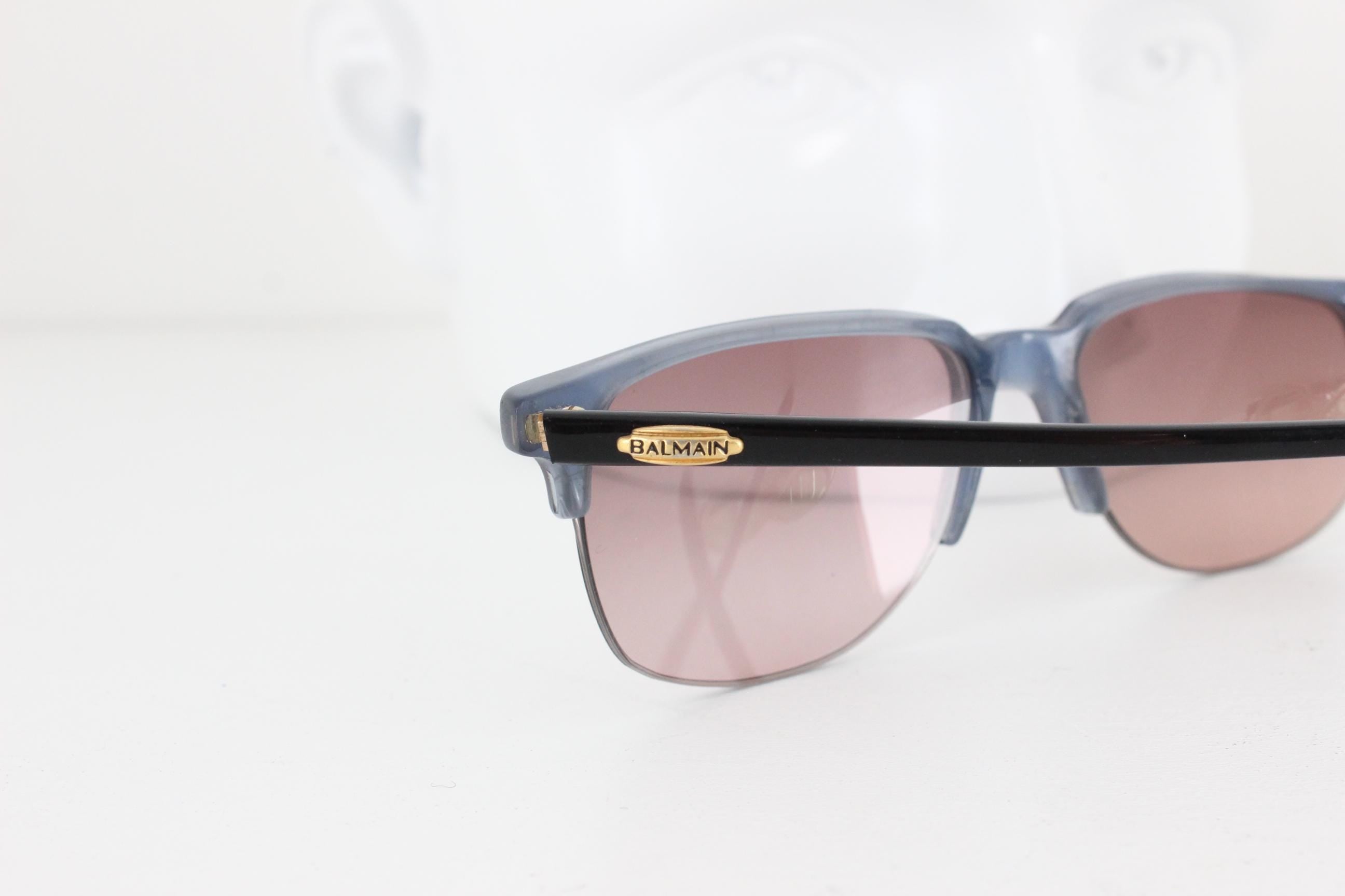 FRENCH COLLECTION 80s Balmain Paris Wayfarer Sunglasses