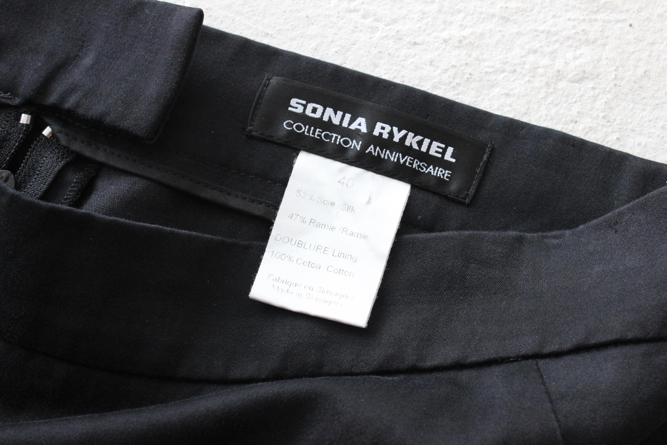 FRENCH COLLECTION 2008 Sonia Rykiel Sculptural 3D Skirt