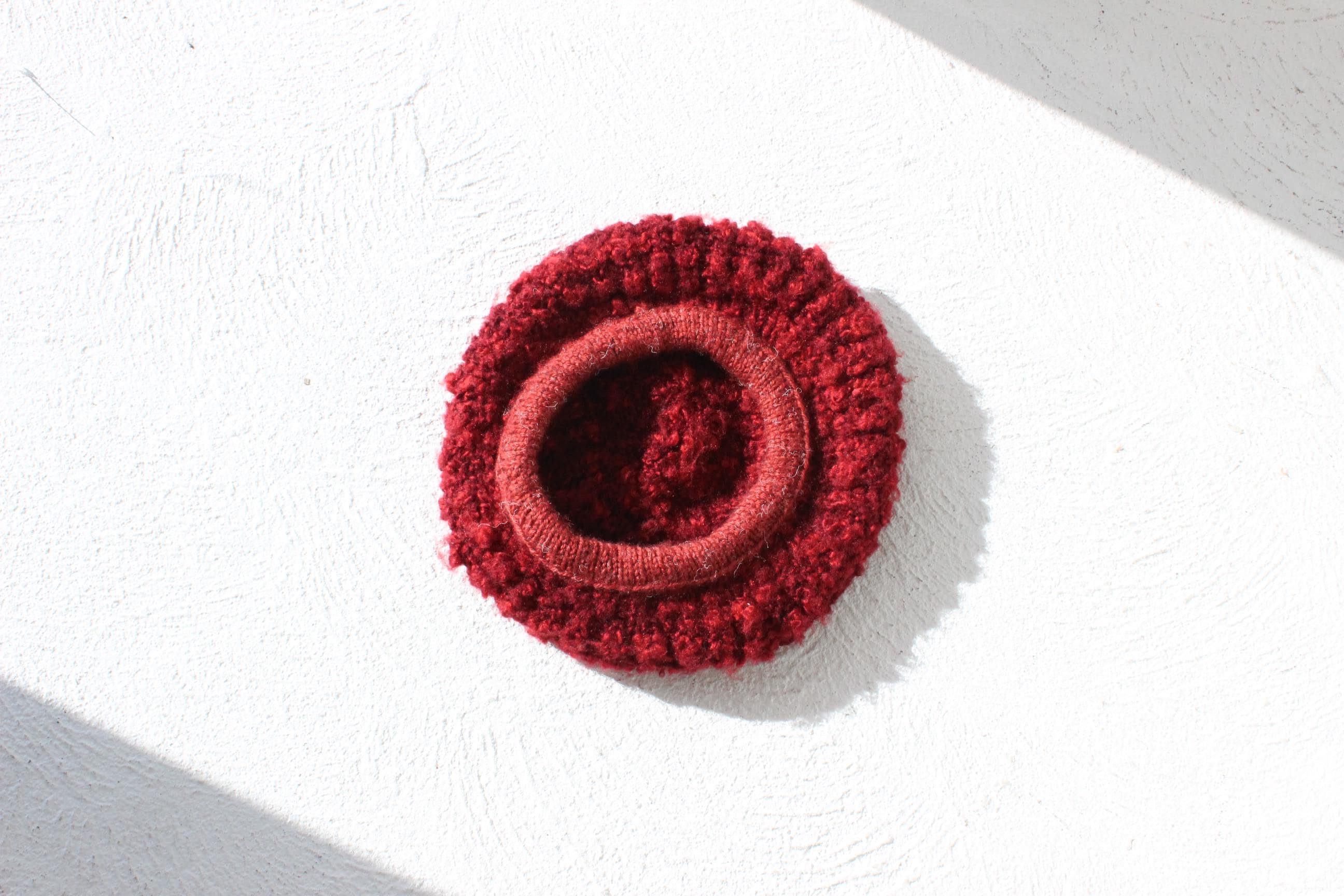 FRENCH COLLECTION 90s Hand Knit Slouchy Parisian Beret