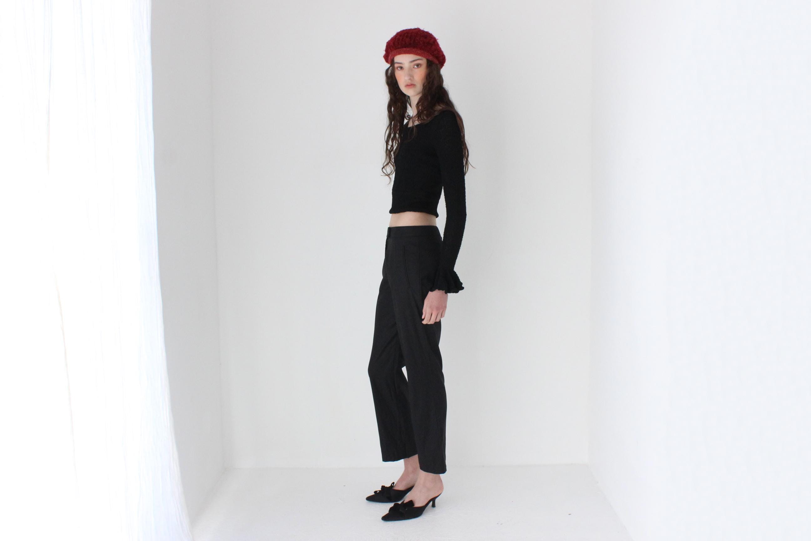 FRENCH COLLECTION 2000s YSL Rive Gauche Wool Trousers