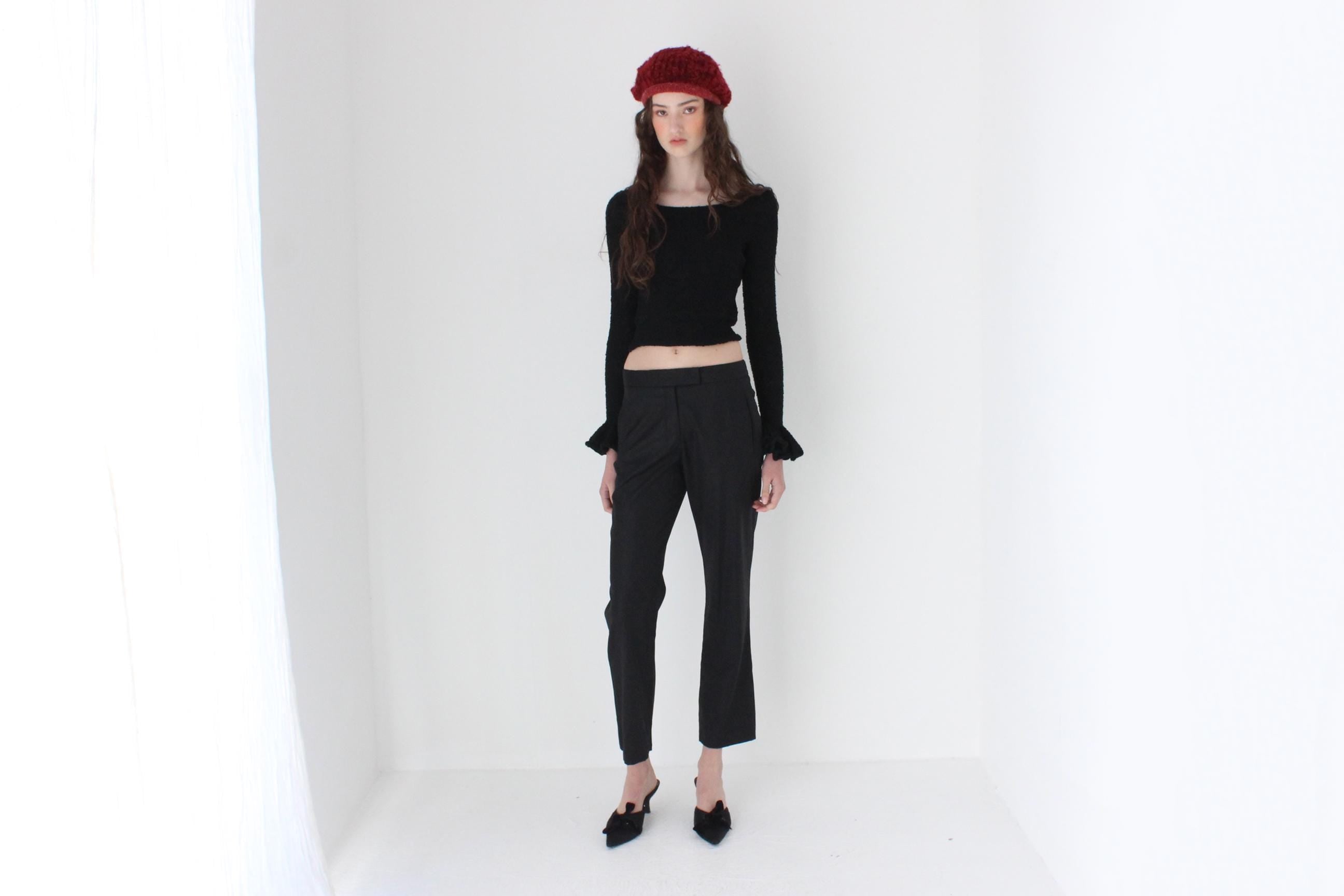 FRENCH COLLECTION 2000s YSL Rive Gauche Wool Trousers