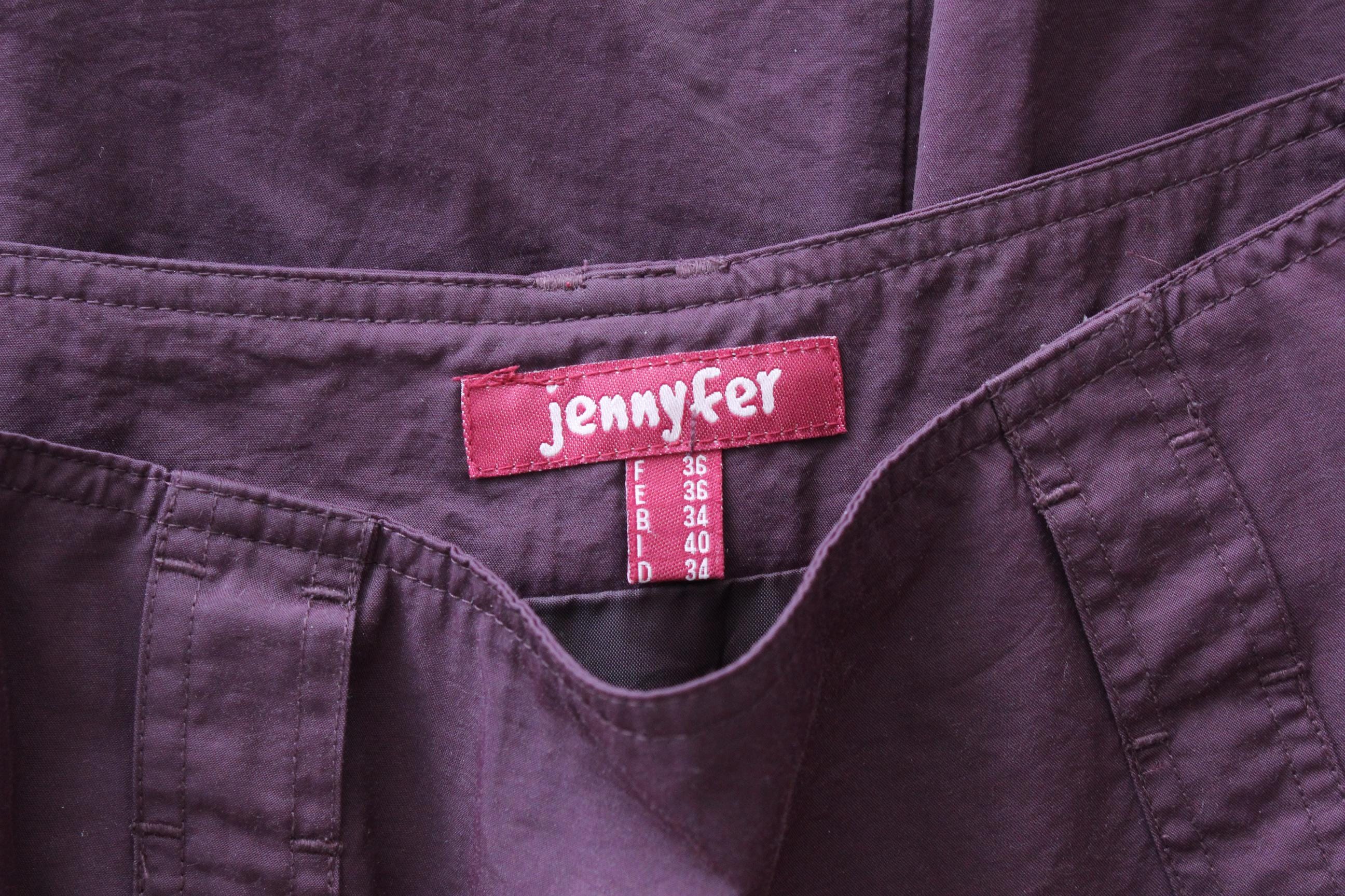 FRENCH COLLECTION Y2K Purple Techno Cargo Skirt