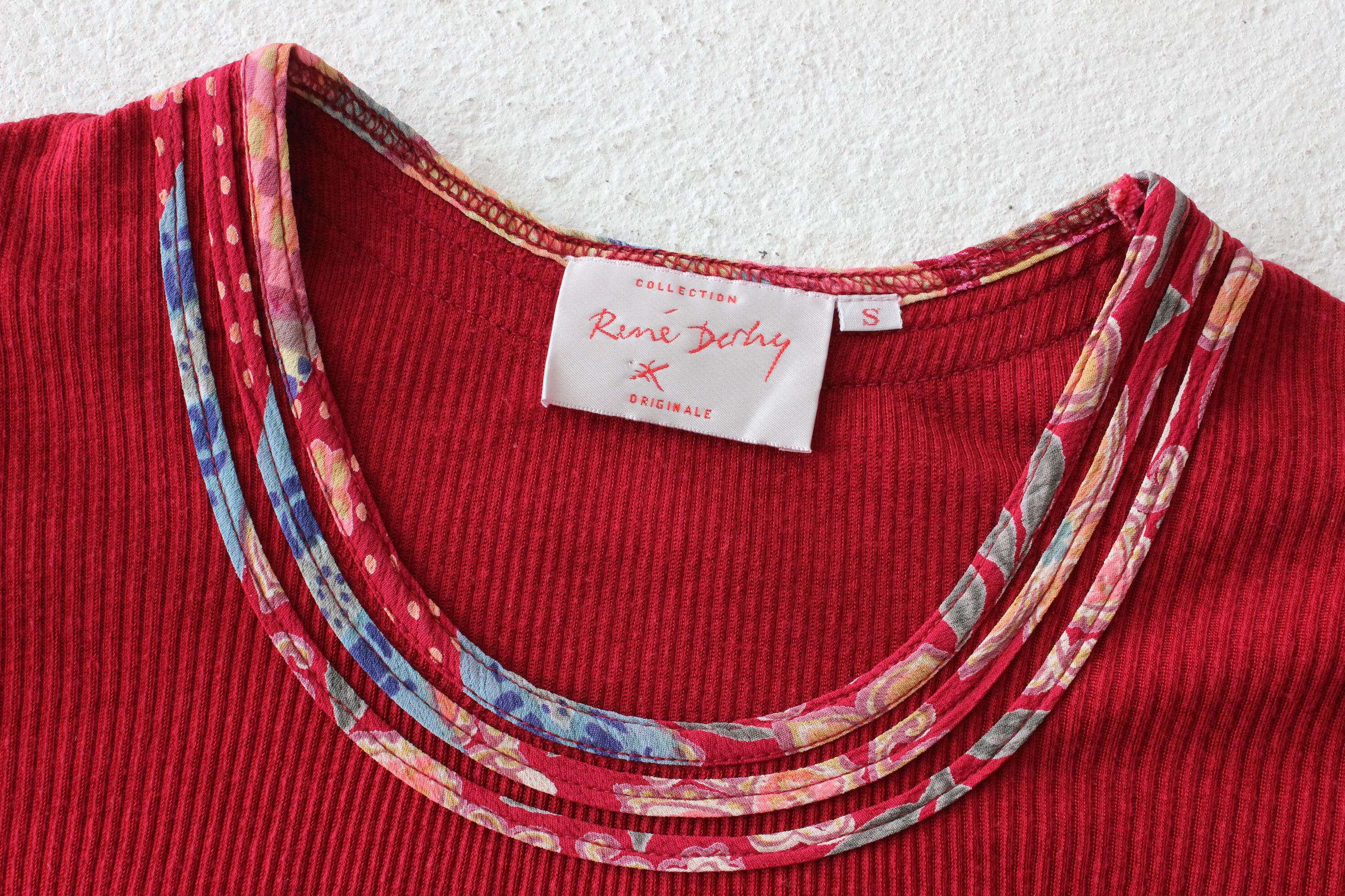 FRENCH COLLECTION 90s Gauze 'Patchwork' Babydoll Dress by Rene Derhy