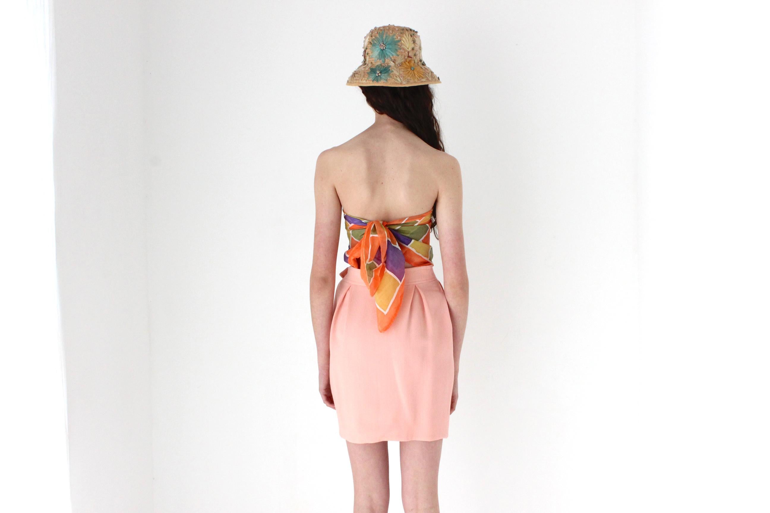 FRENCH COLLECTION 80s Christian Lacroix Mini Skirt