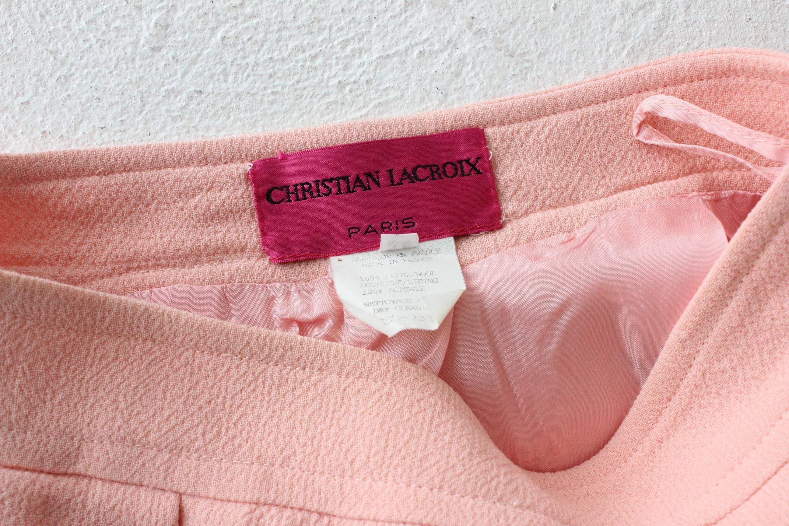 FRENCH COLLECTION 80s Christian Lacroix Mini Skirt