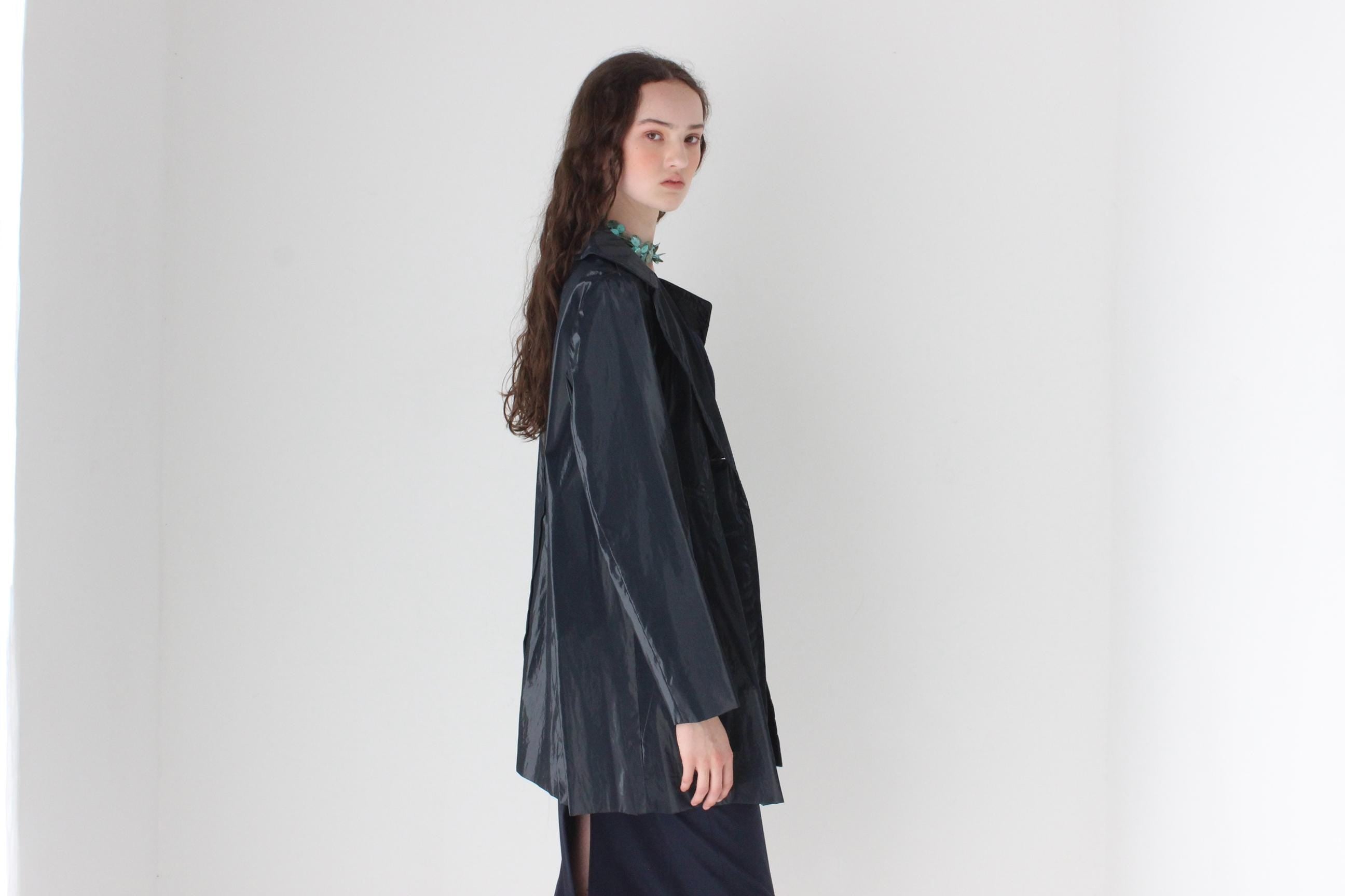 FRENCH COLLECTION 2000s Sonia Bogner Vinyl Coat