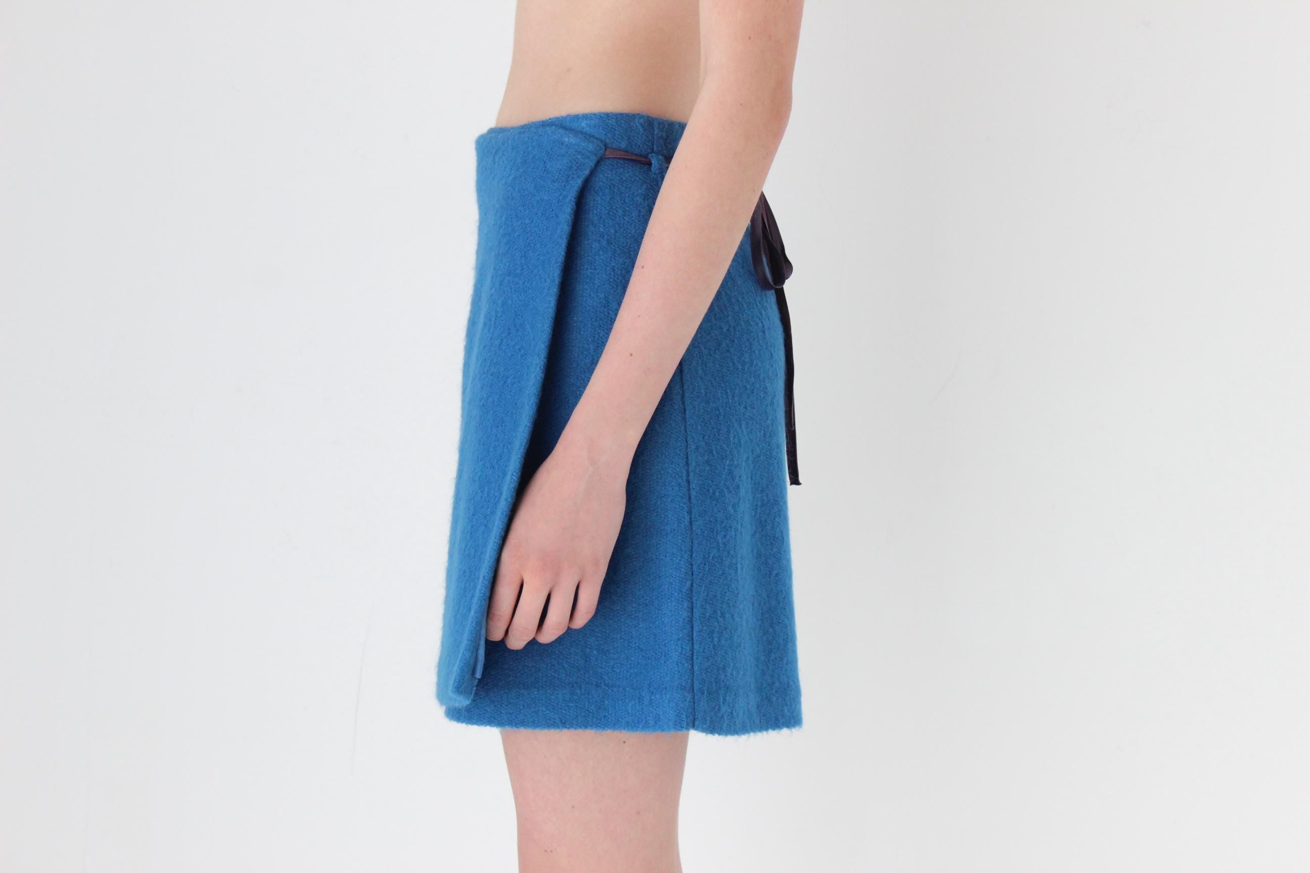 FRENCH COLLECTION 90s Kenzo Jungle Mohair Mini Skirt