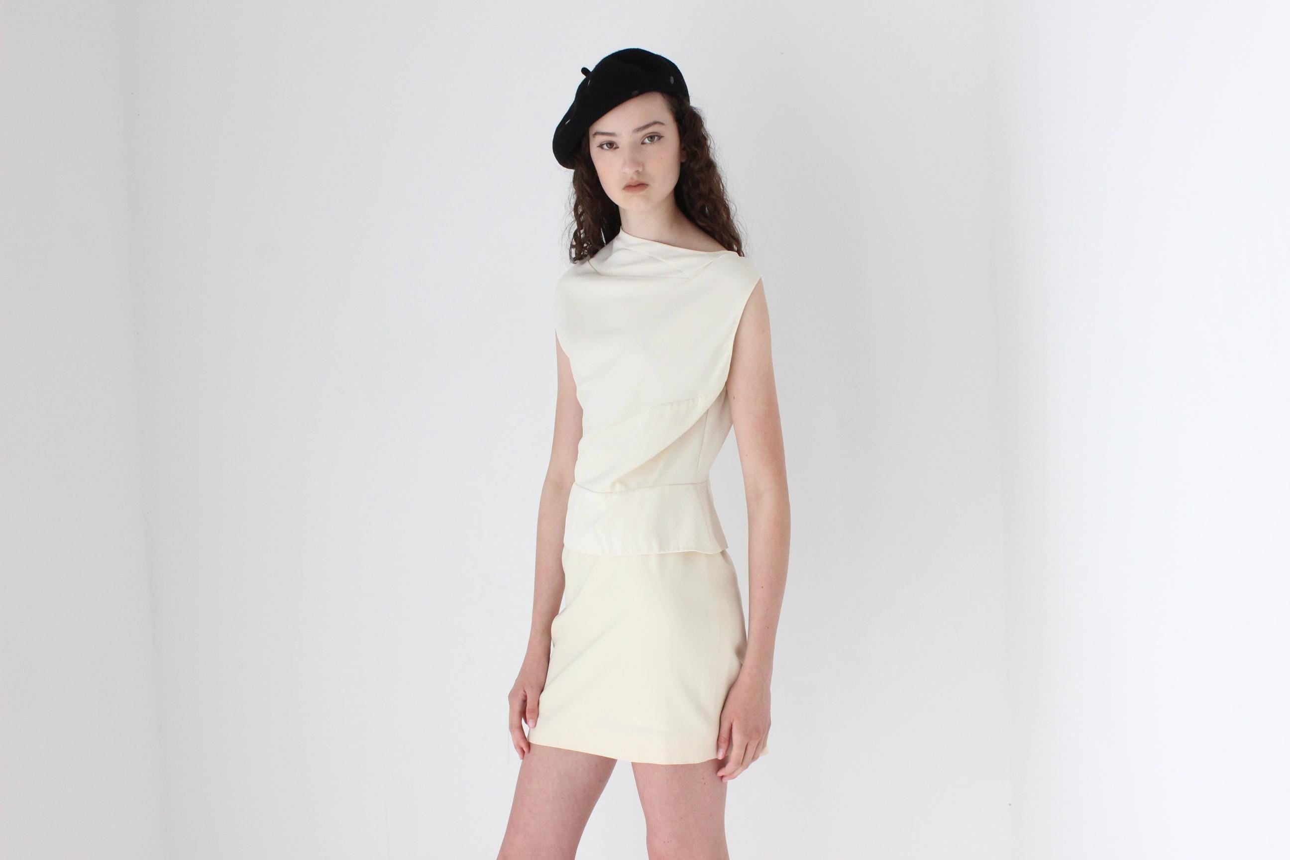 FRENCH COLLECTION 2000s Narcisco Rodriguez Asymmetric Twist Top