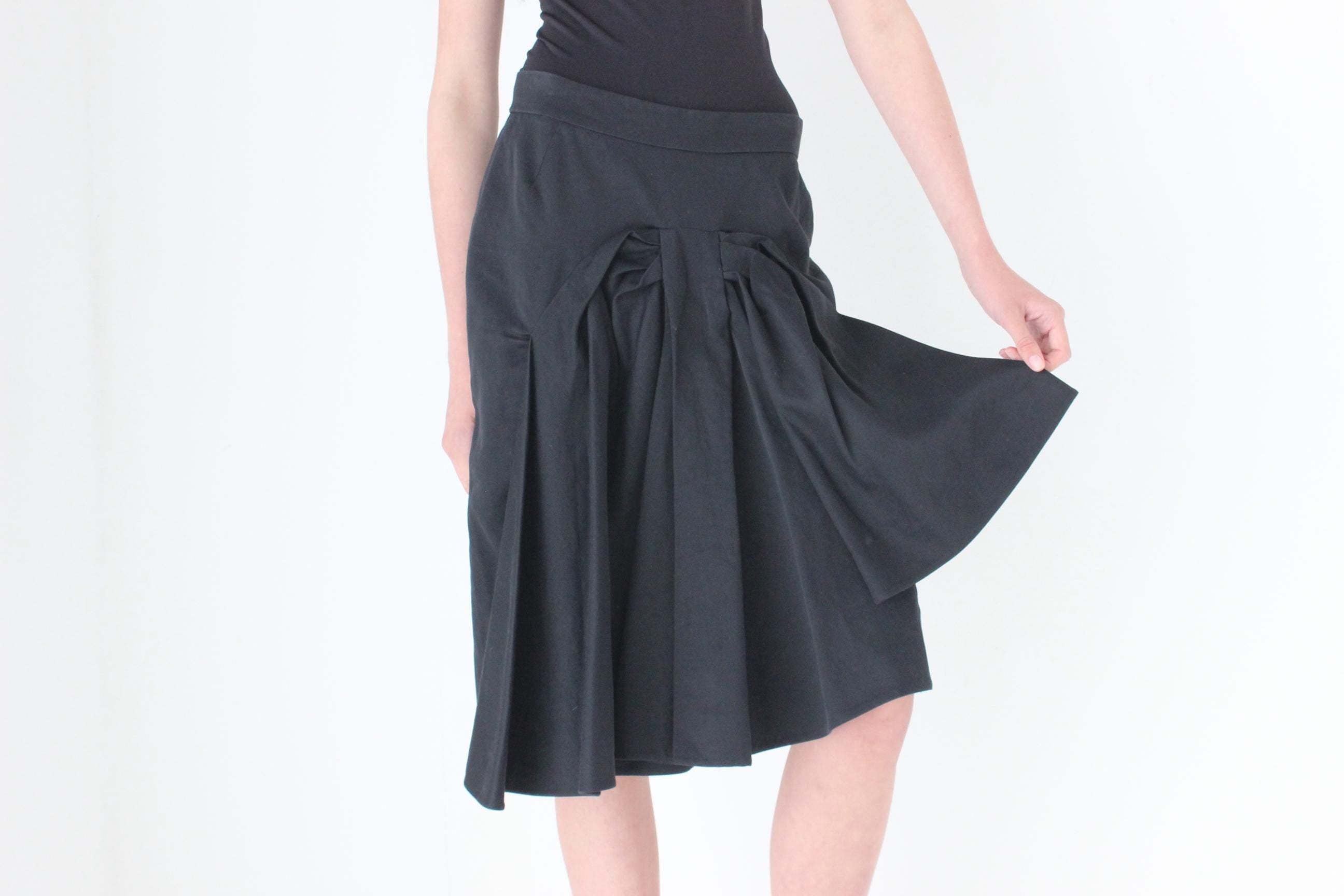 FRENCH COLLECTION 2008 Sonia Rykiel Sculptural 3D Skirt