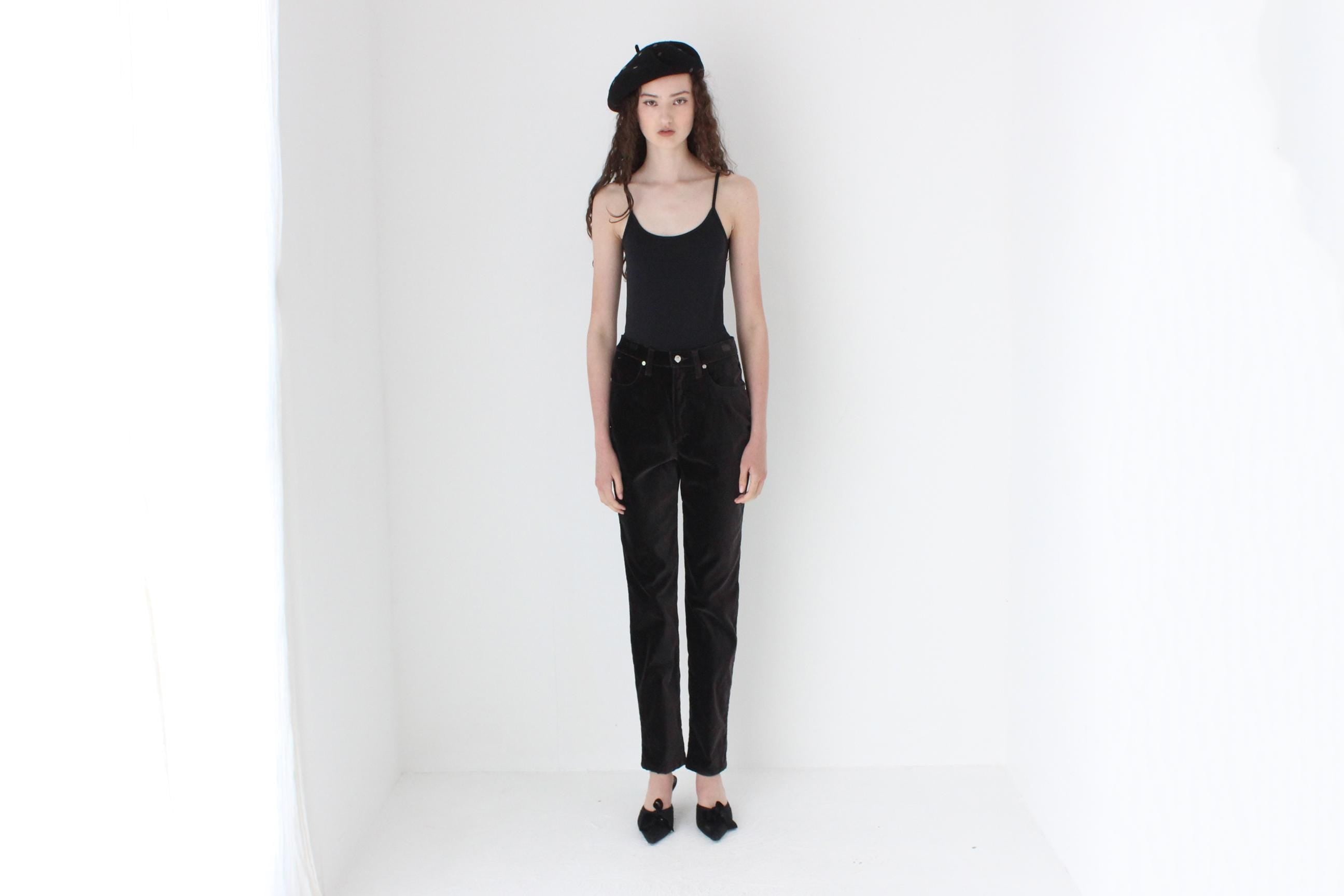 FRENCH COLLECTION 90s Christian Lacroix Velvet Jeans