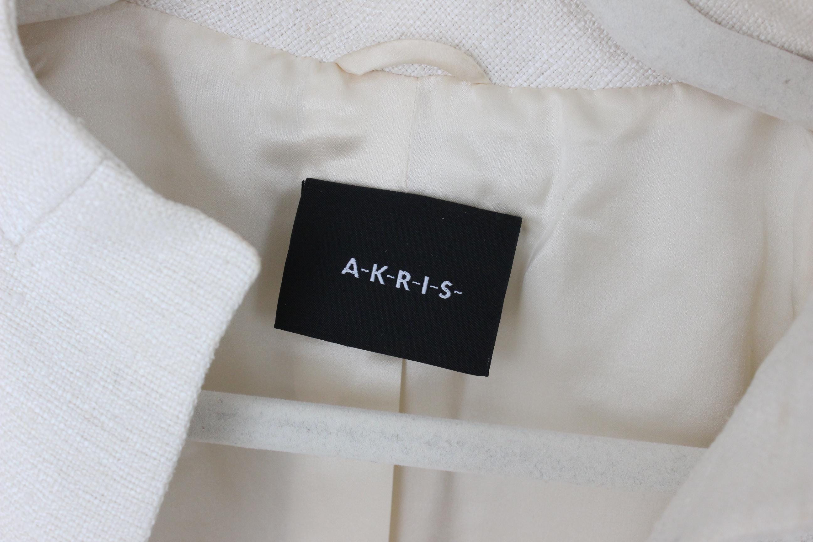 2000s AKRIS Woven Silk Luxury Courthouse Suit
