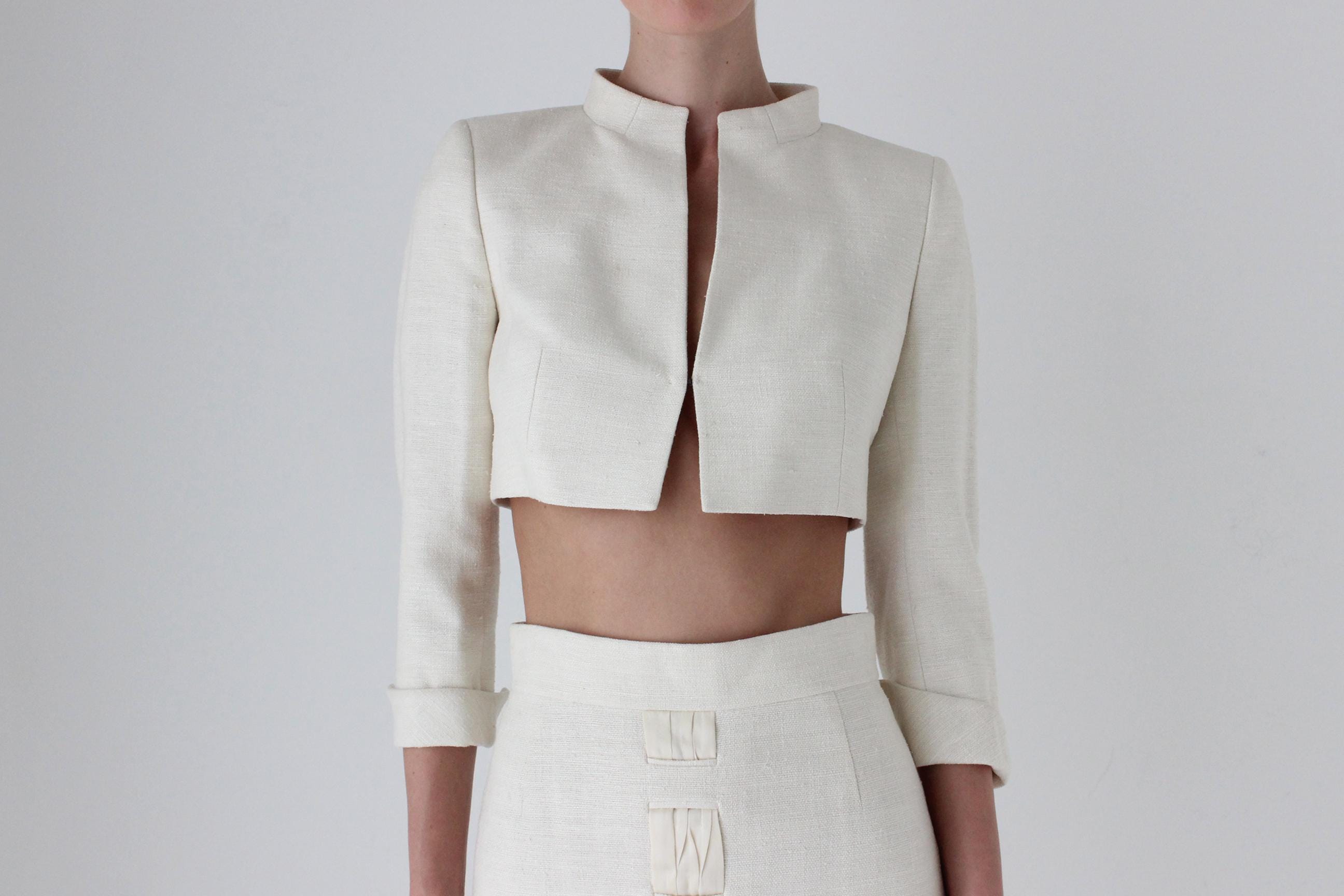 2000s AKRIS Woven Silk Luxury Courthouse Suit