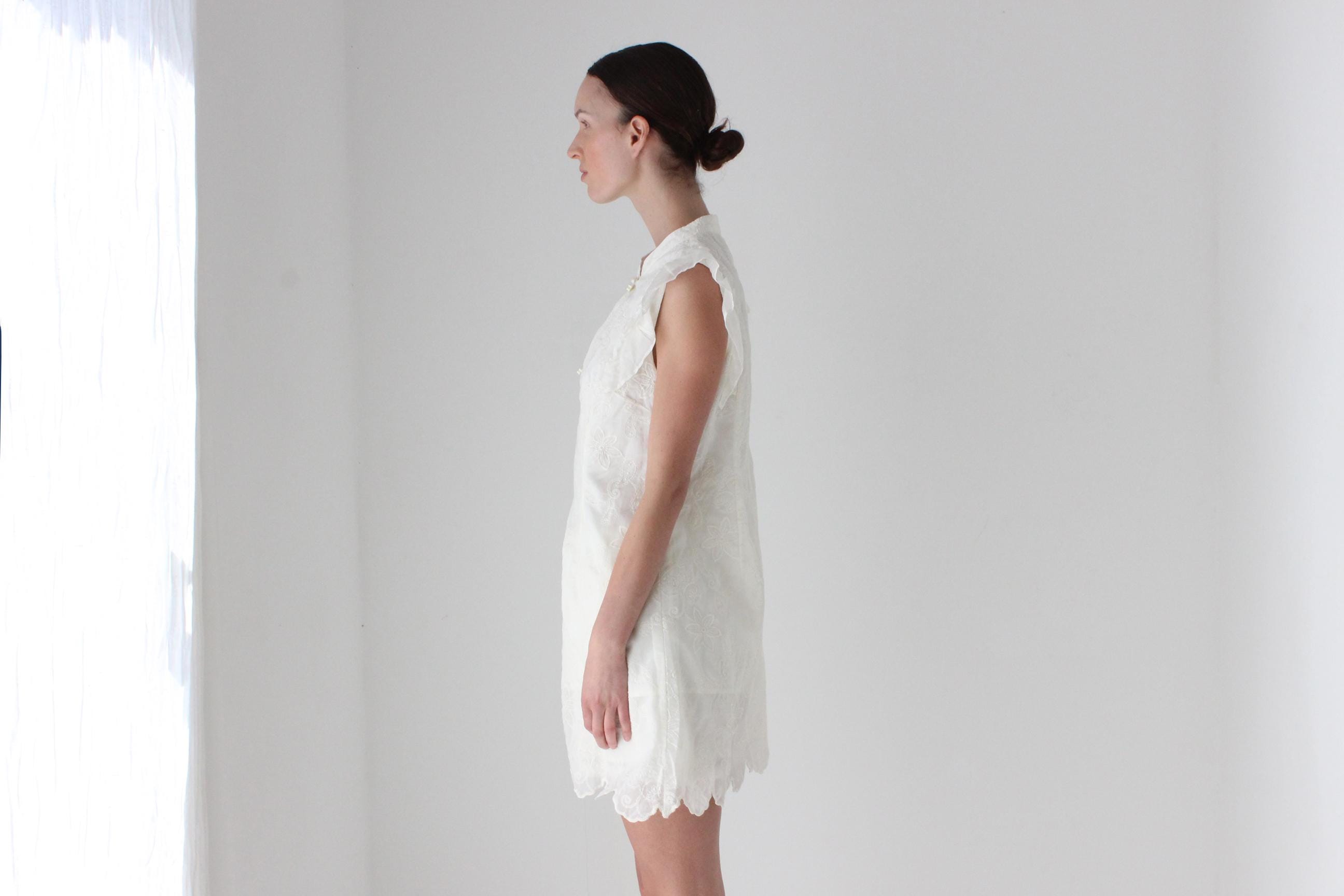 Cotton Lace Pyjama 'Getting Ready' Set
