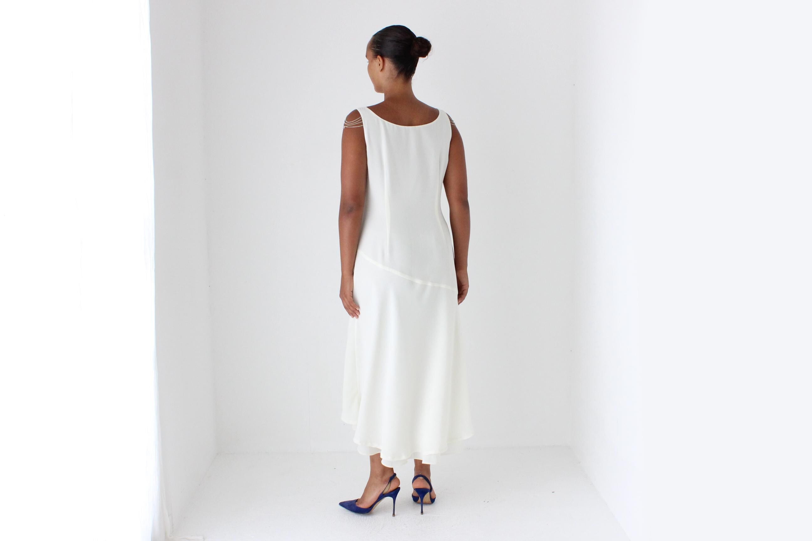 Y2K Asymmetric Jagged Hem Cocktail Dress