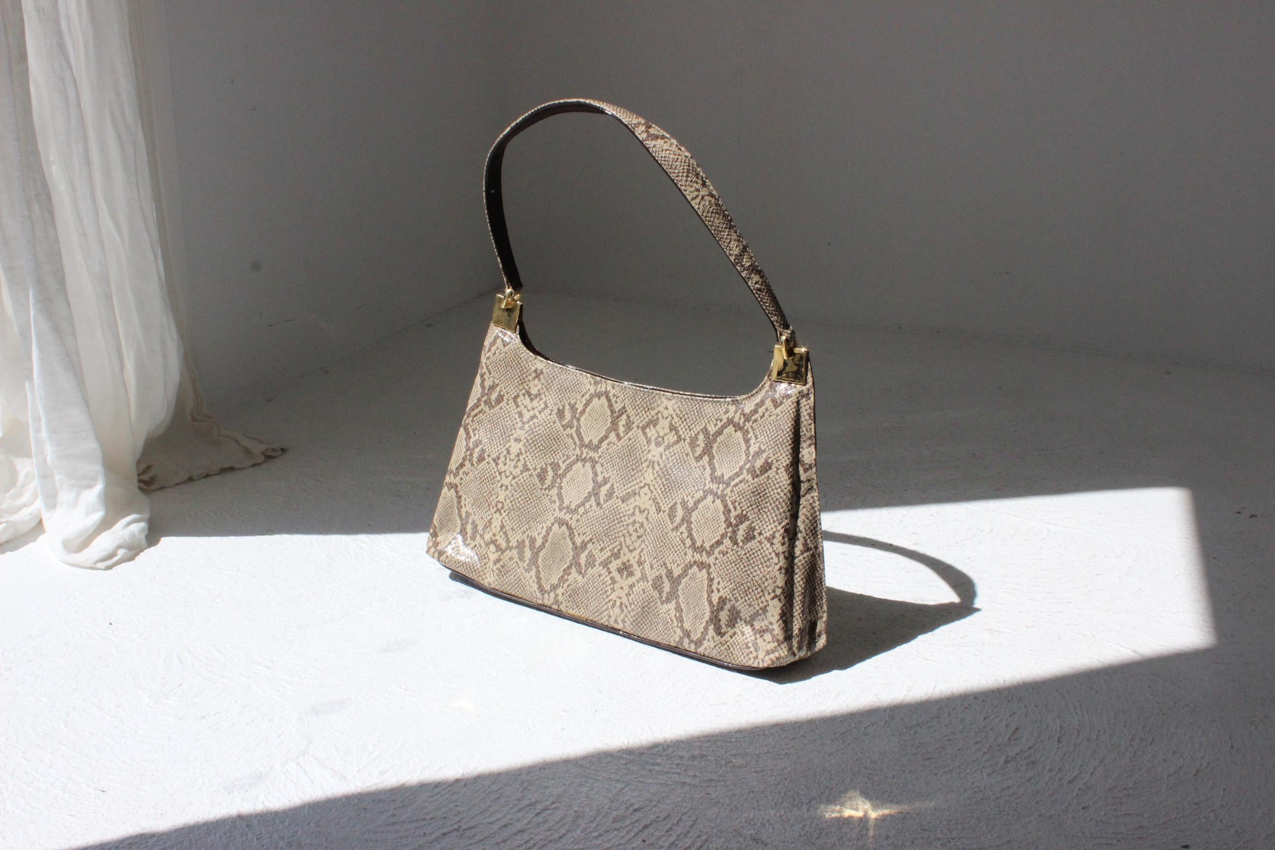 Y2K Snakeskin Bag