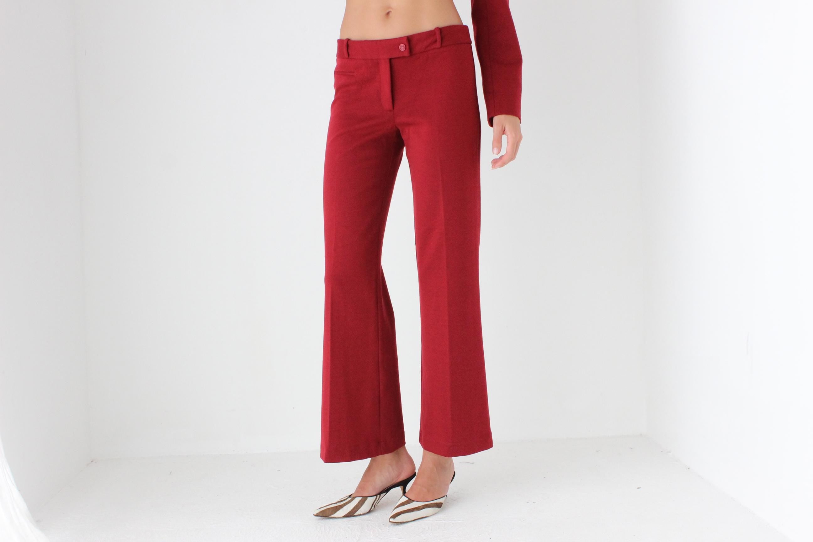 Y2K Thick Cotton Jersey Pant Suit by BCBGMAXAZRIA