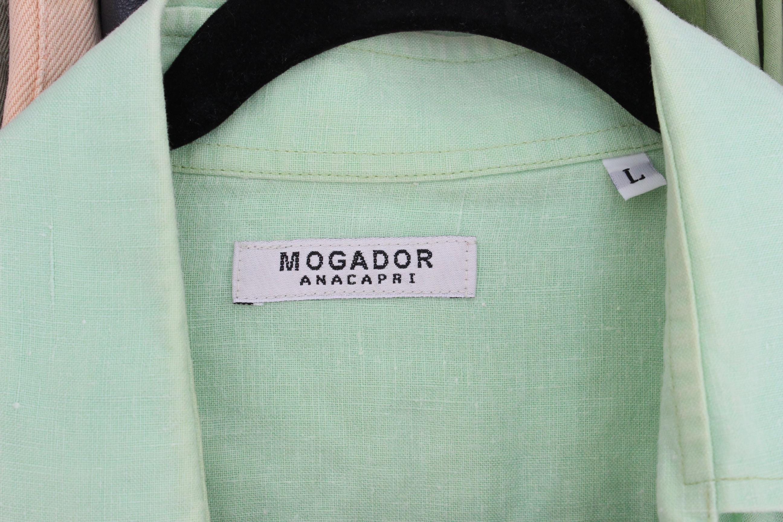 90s Anacapri Italian Linen Shirt