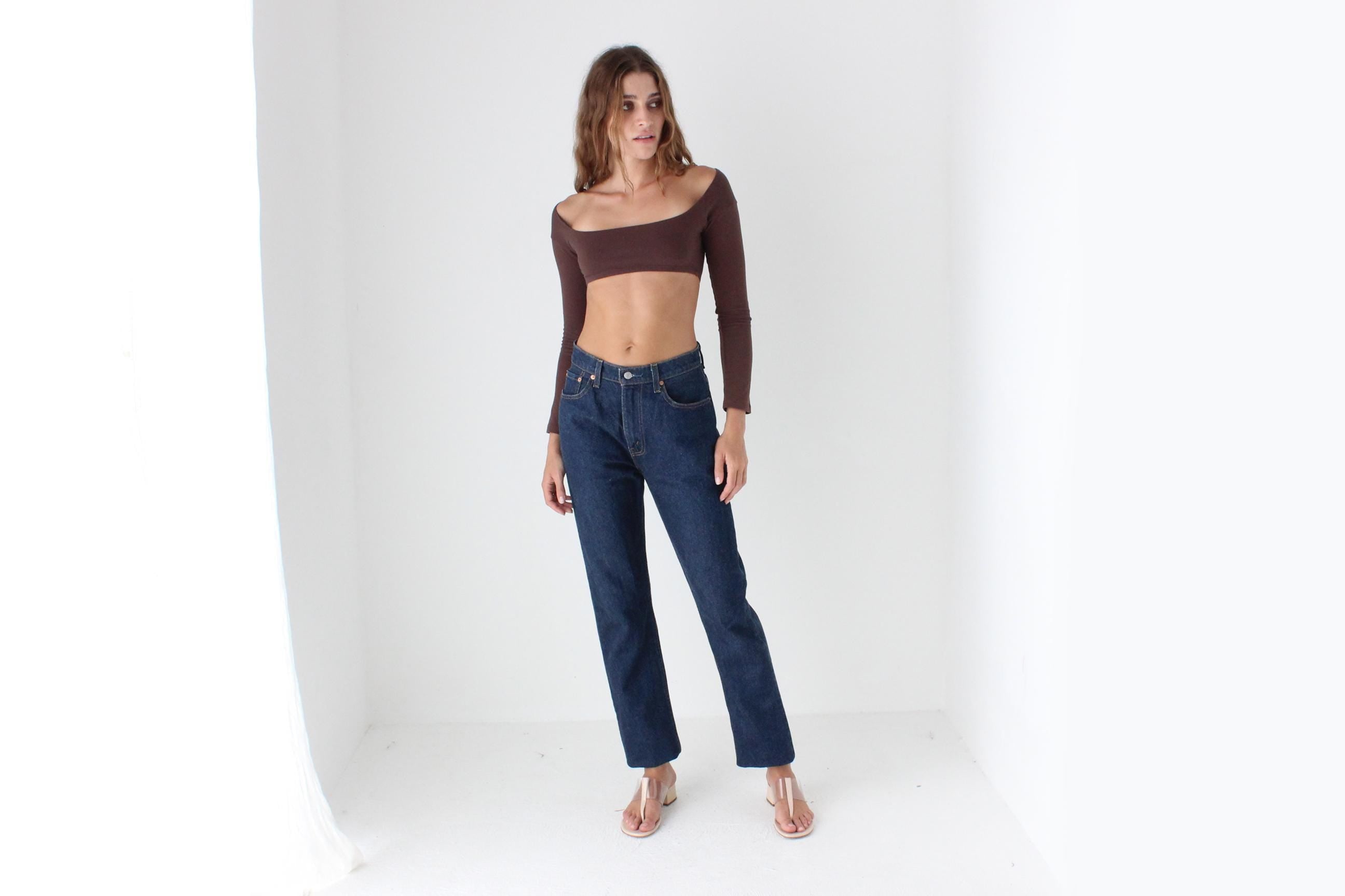 1996 LEVIS Dark Wash 553 Jeans