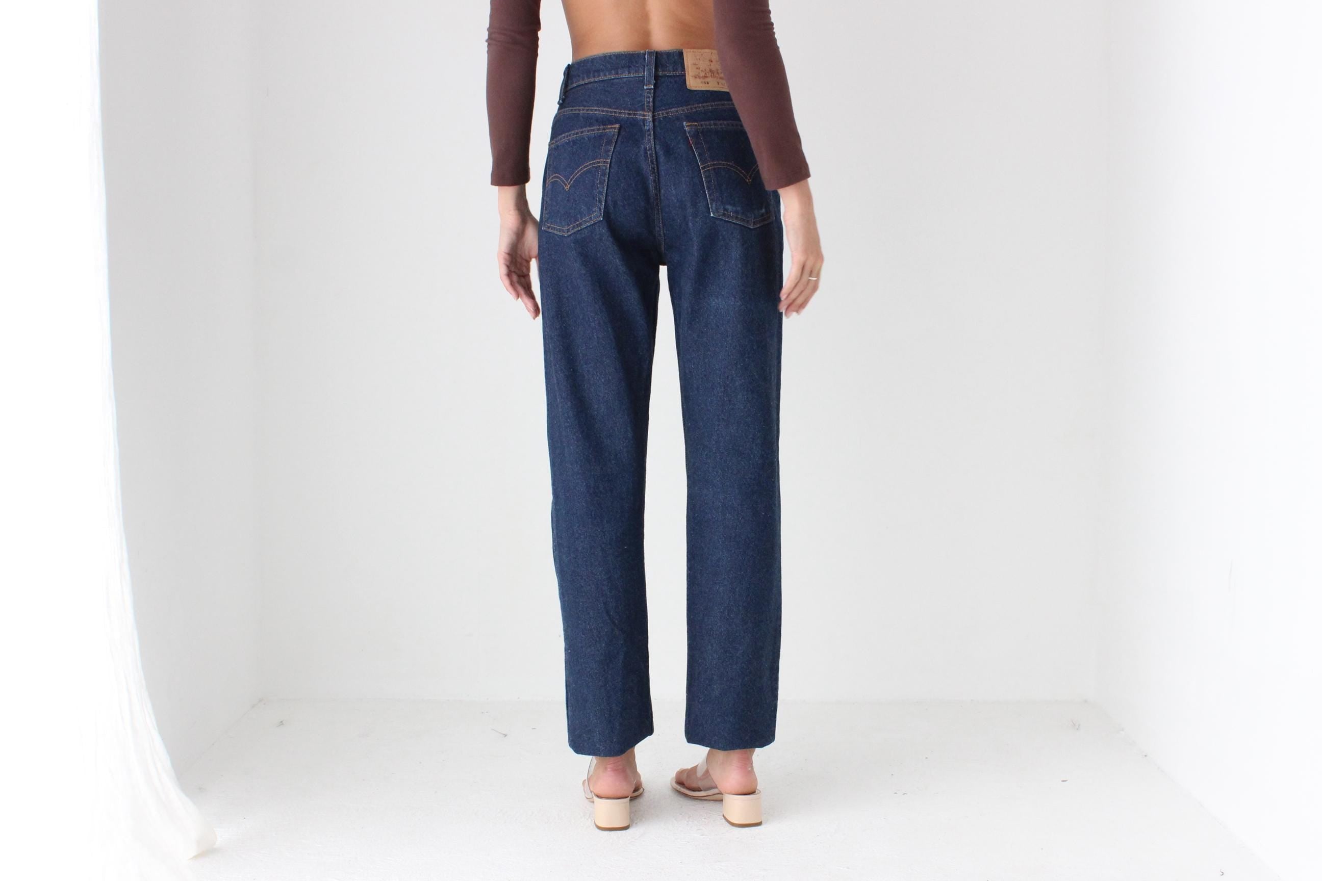 1996 LEVIS Dark Wash 553 Jeans